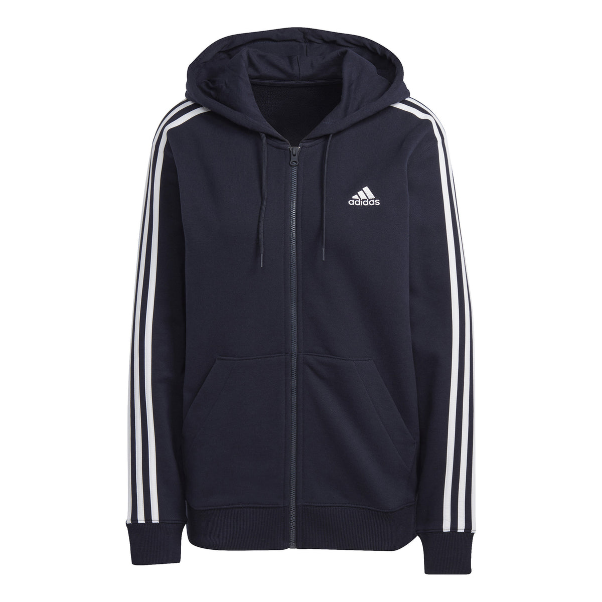 adidas 3Stripes Sportjas Dames - donkerblauw, wit