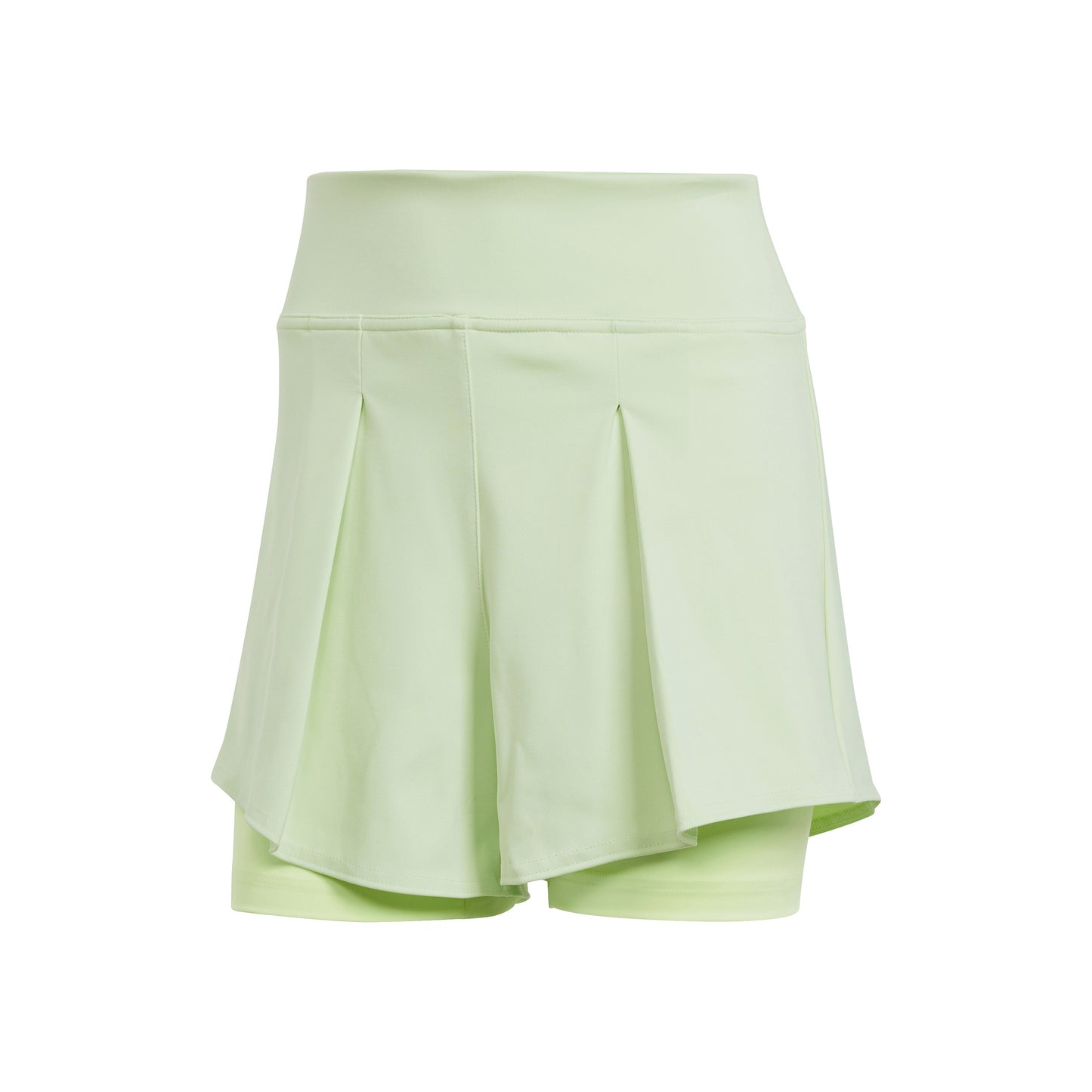 adidas Match 3in Short voor tennisballen Dames - lichtgroen,