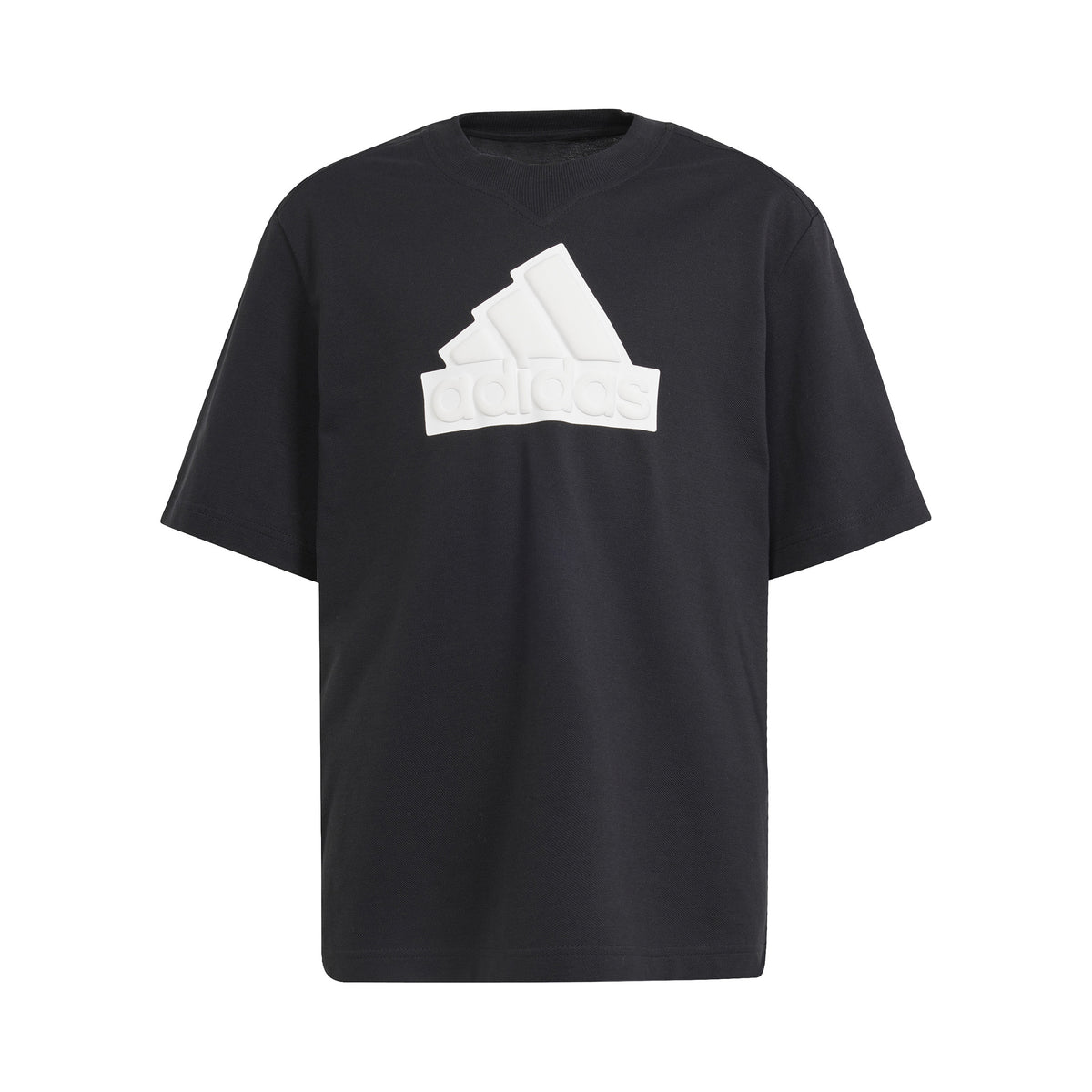 adidas Logo T-shirt Jongens - zwart, wit