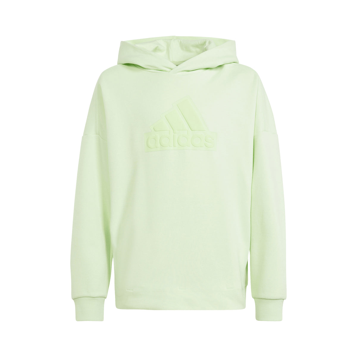 adidas Logo Sweat à capuche Garçons - vert clair,