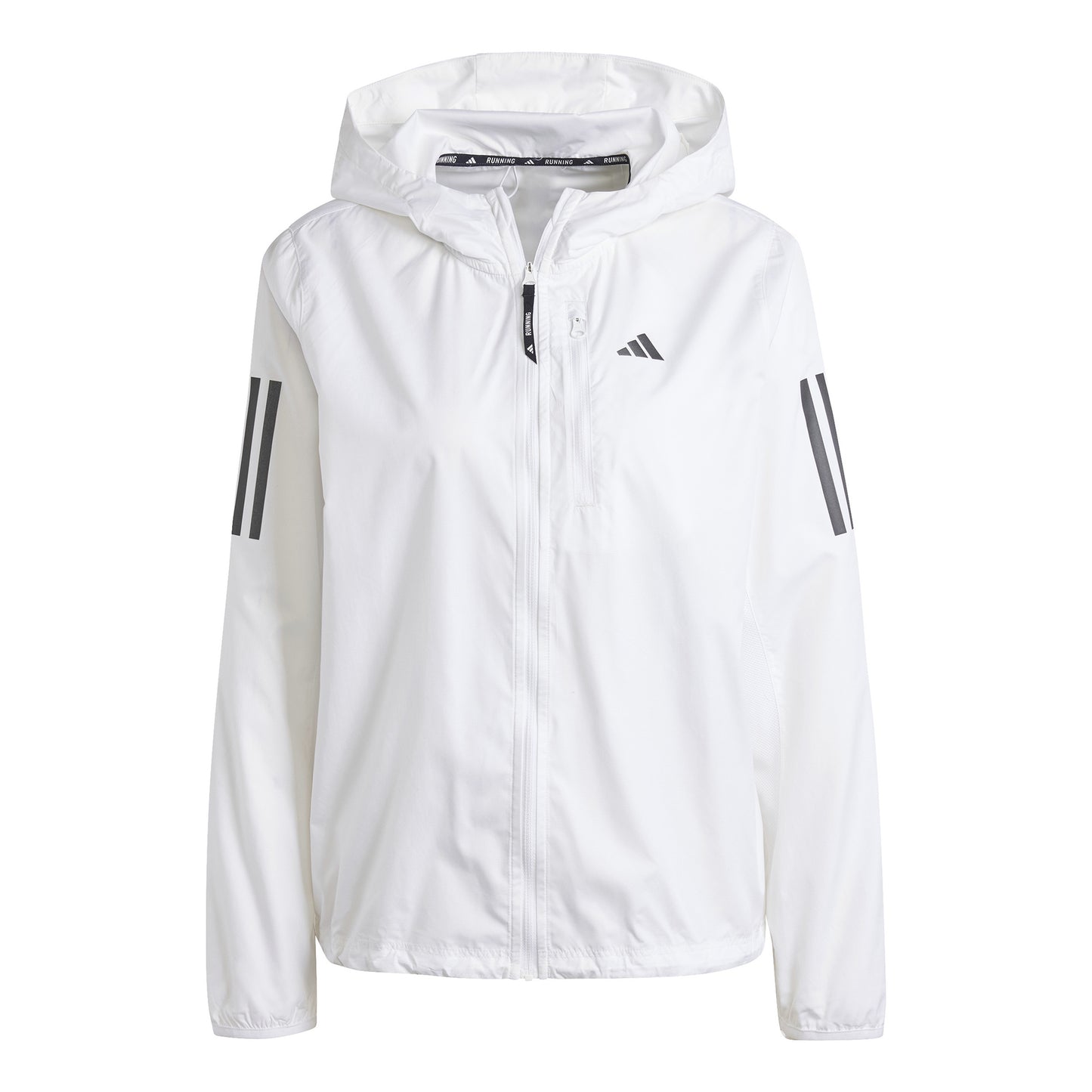 adidas Own The Run B Jacket Hardloopjas Dames-Wit