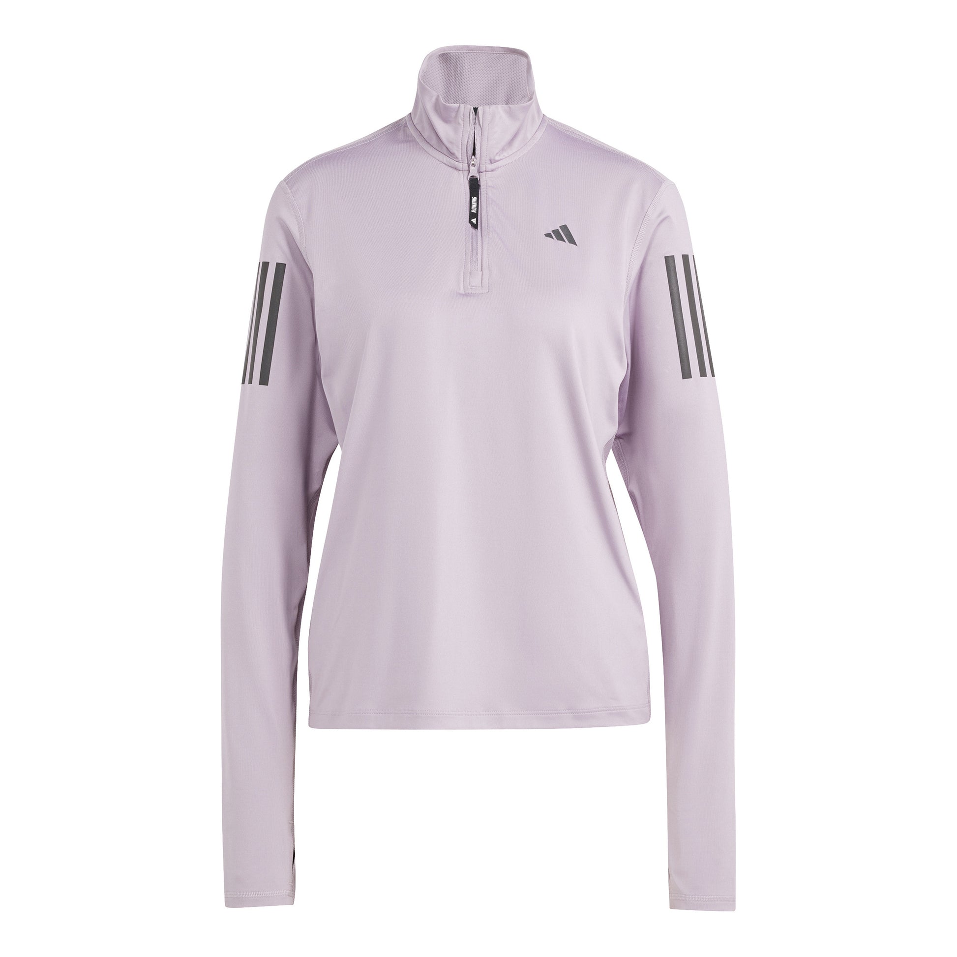adidas Own the Run Half-Zip Haut manches longues Femmes - lilas,