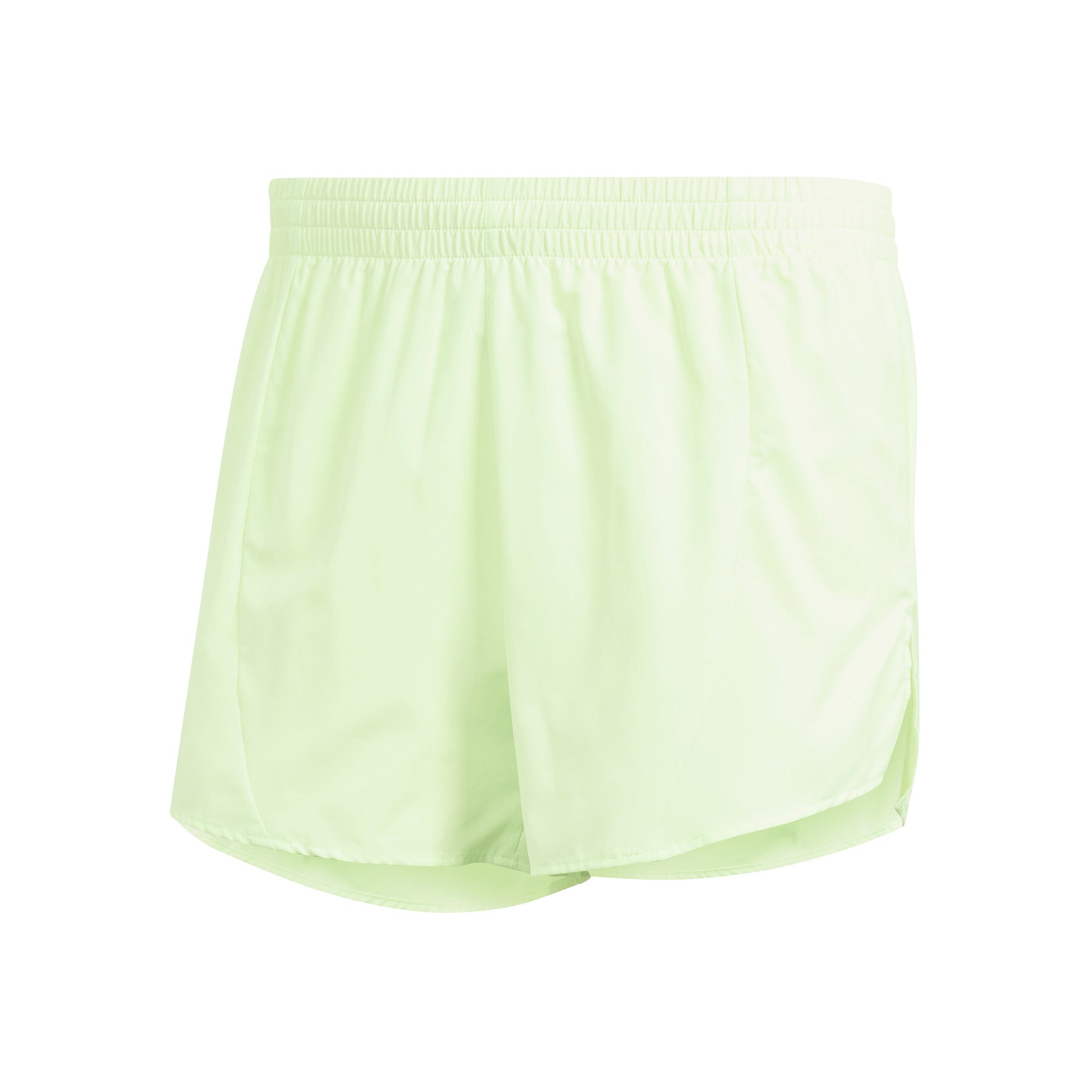adidas Adizero Essentials Hardloopshorts Heren - lichtgroen,
