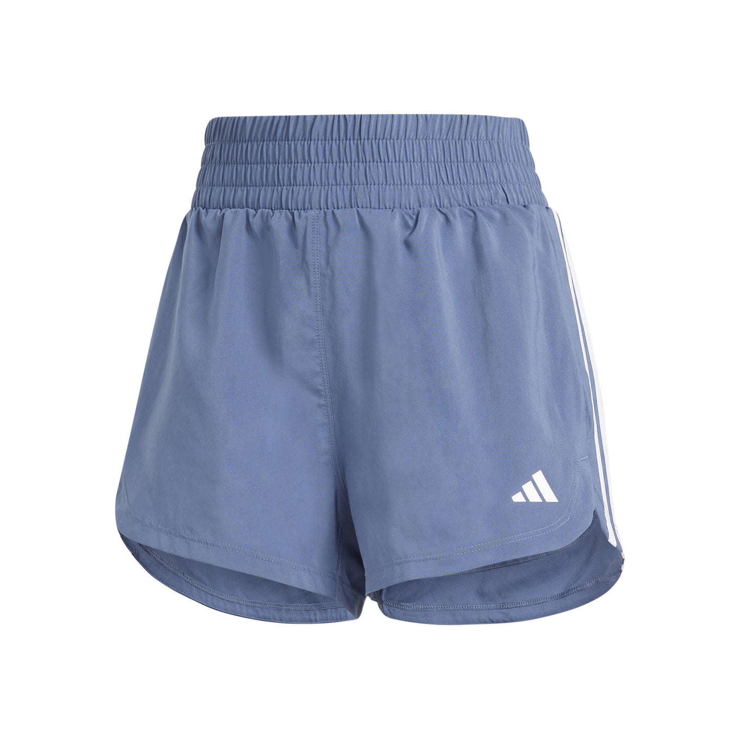 adidas Pacer Woven High Shorts Femmes - bleu foncé,