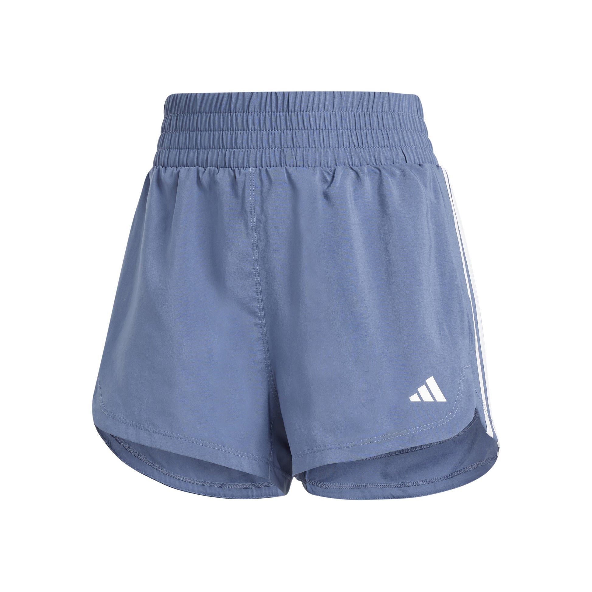adidas Pacer Woven High Shorts Femmes - bleu foncé,