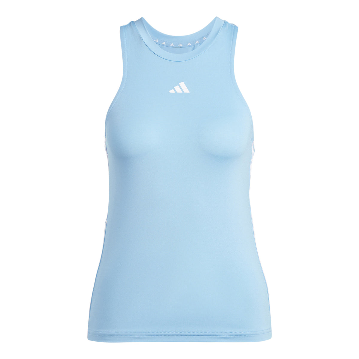 adidas Training Essential 3 Stripes Tanktop Dames - blauw, wit