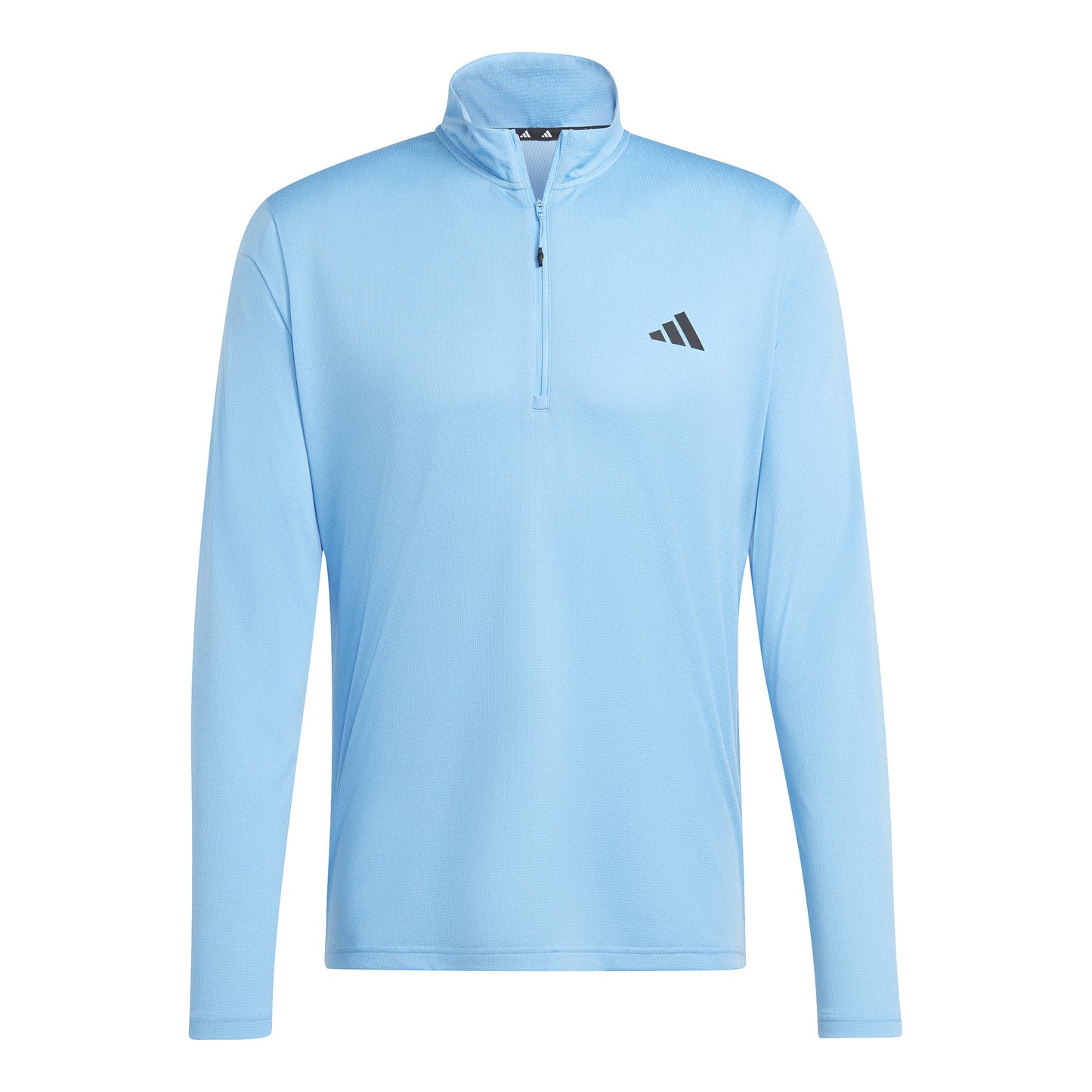 adidas Essentials 1/4 Zip Haut manches longues Hommes - bleu,