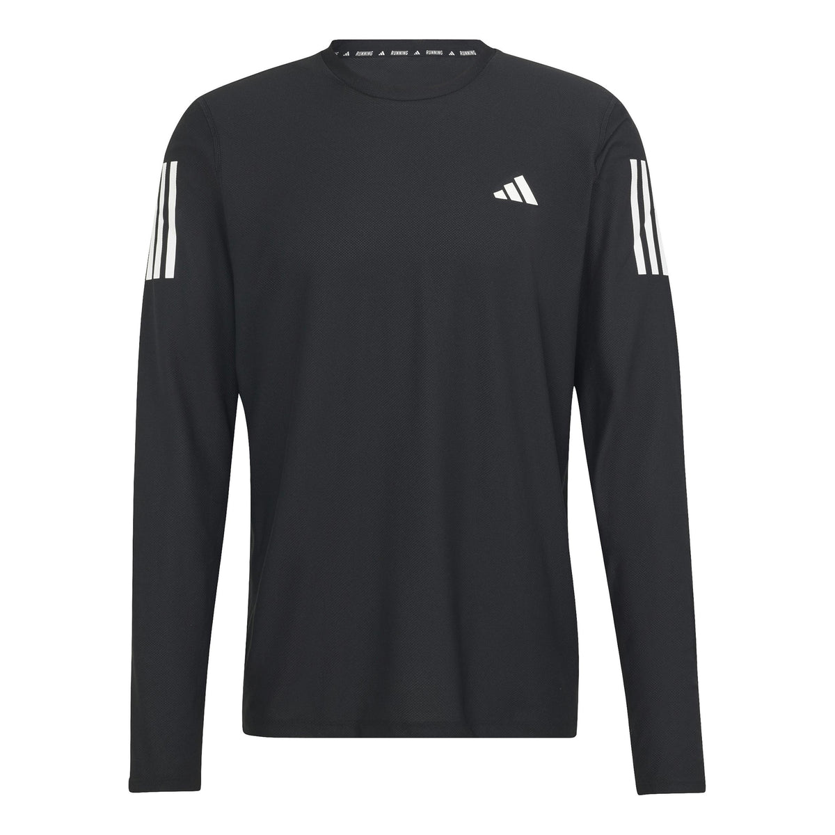 adidas Own The Run Haut Manches Longues Hommes-Noir