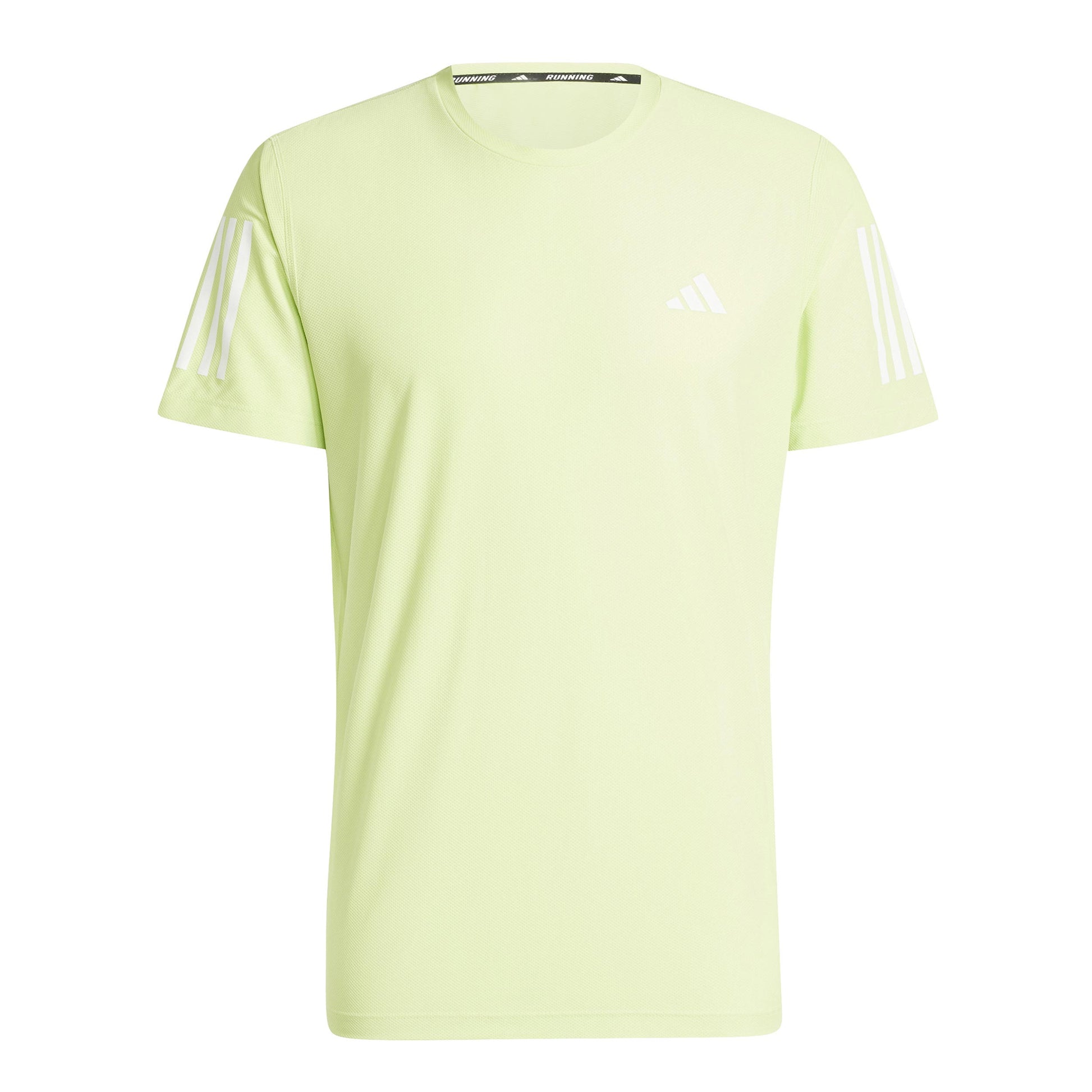 adidas Own the Run Hardloopshirt Heren - groen,