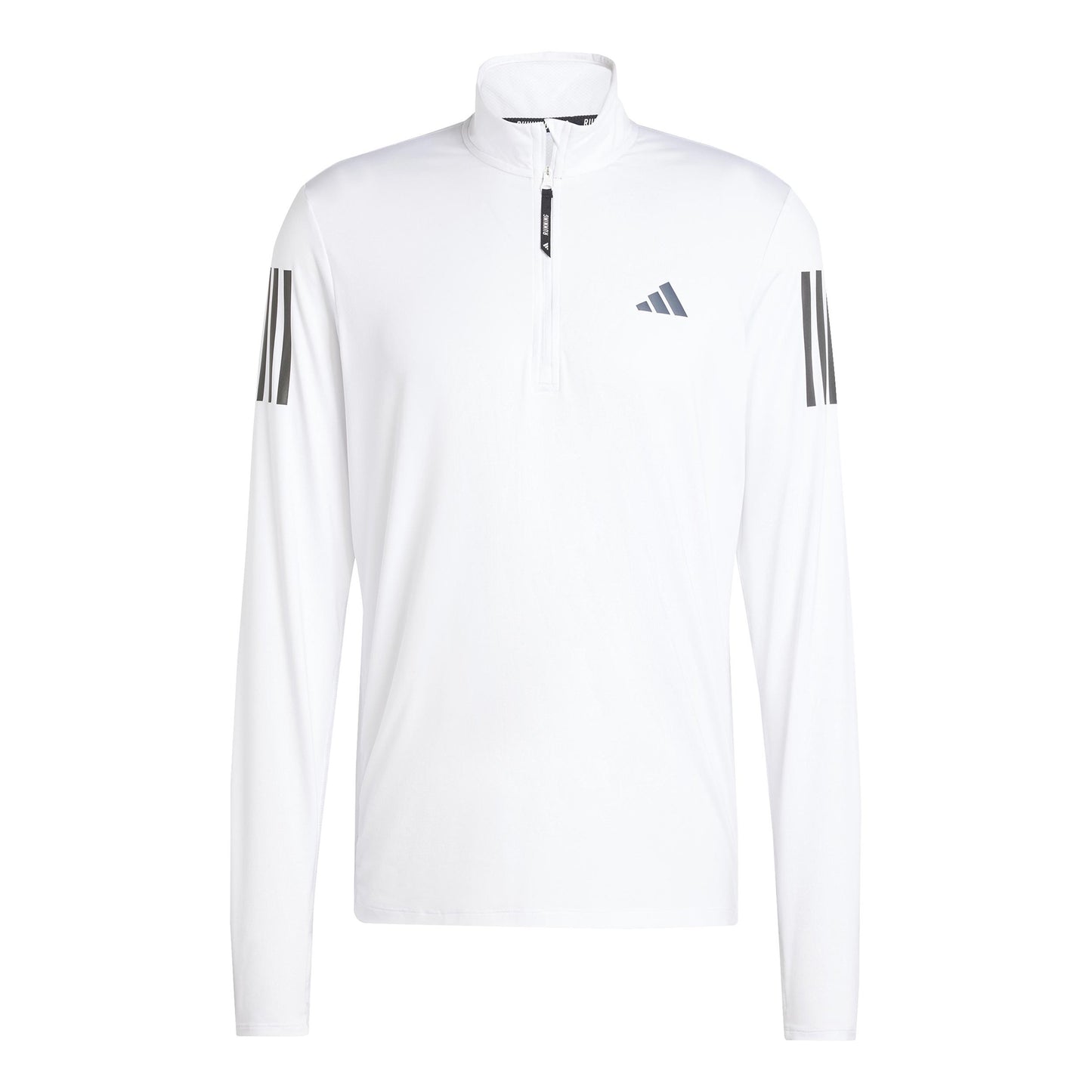 adidas Own The Run B Half-Zip Longsleeve Heren - wit,