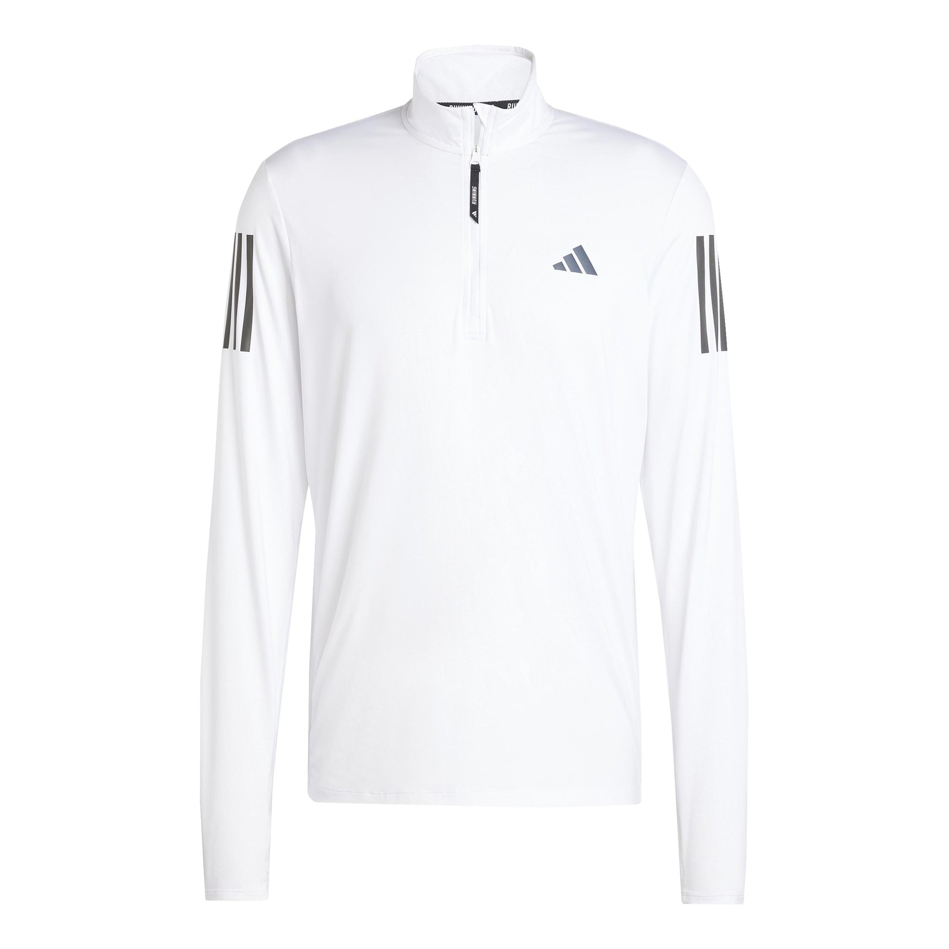 adidas Own The Run B Half-Zip Longsleeve Heren - wit,