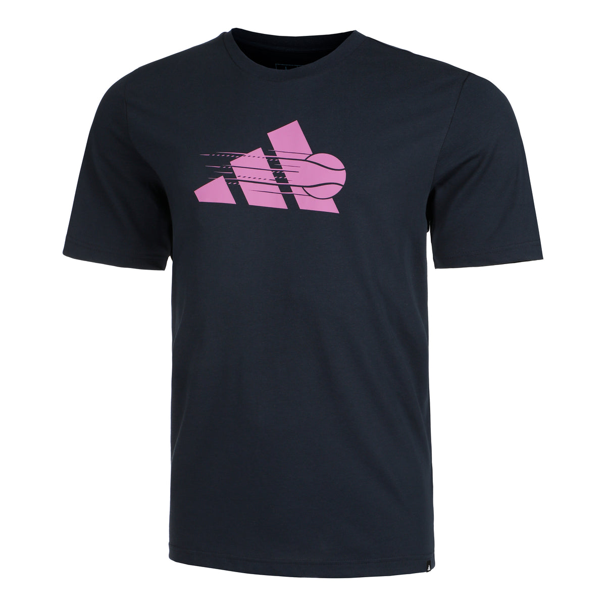 adidas Tennis 3 Stripes T-shirt Hommes - noir, violet