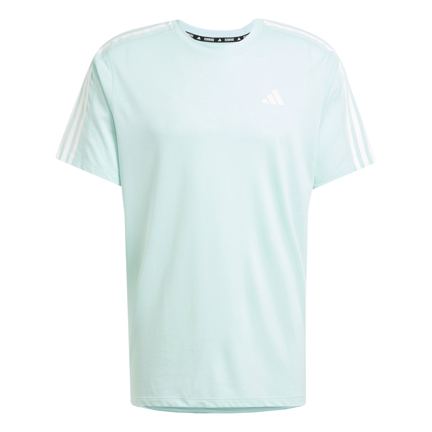 adidas Own The Run 3S Hardloopshirt Heren-Groen