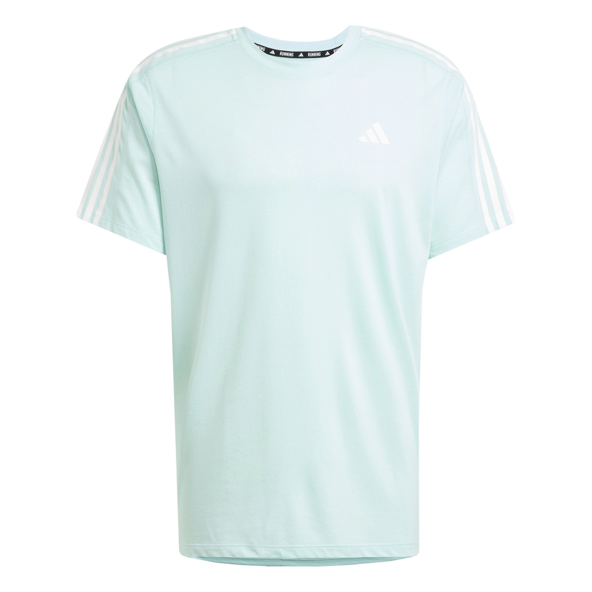 adidas Own The Run 3S Hardloopshirt Heren-Groen