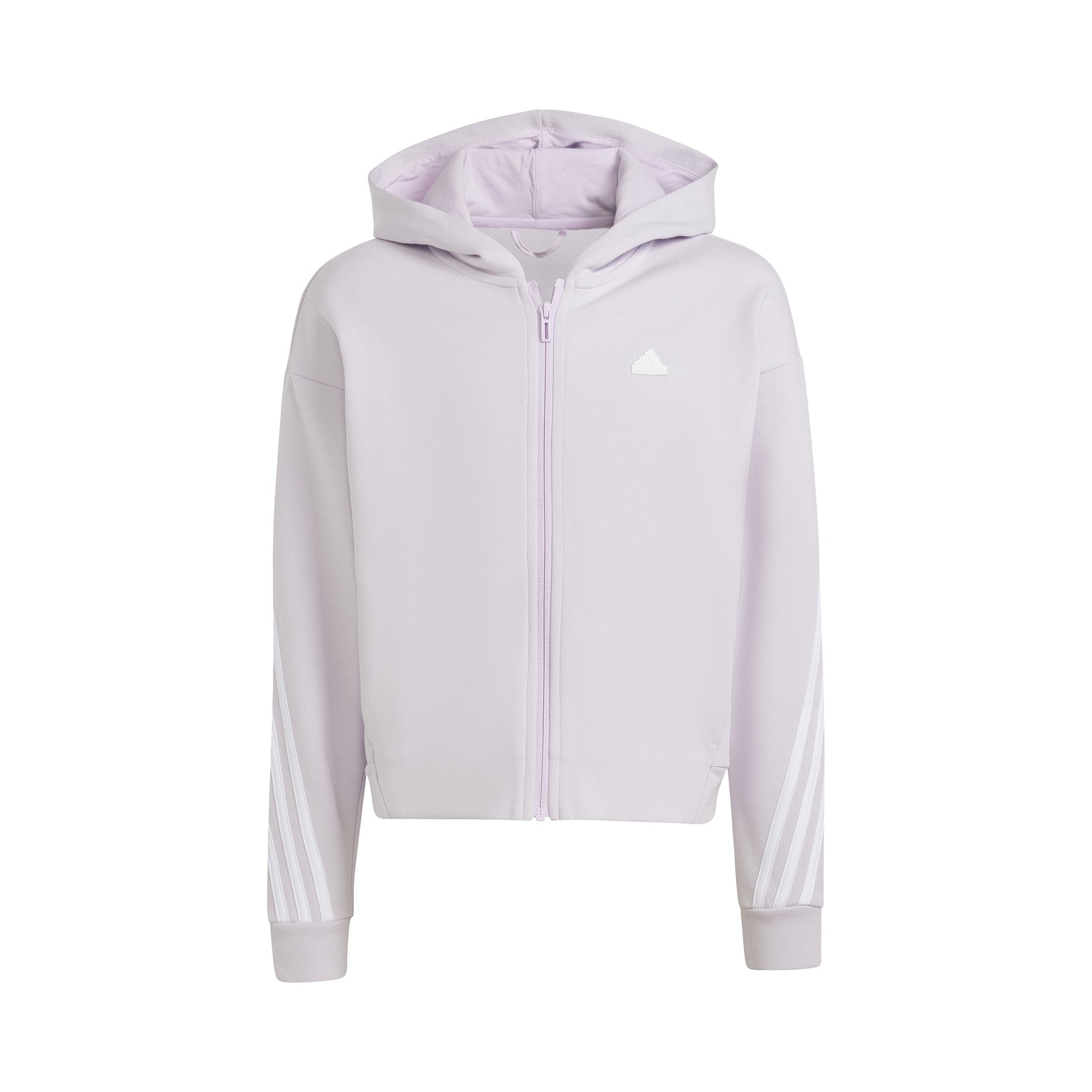 adidas Future Icon 3Stripes Gilet en coton Filles - lilas, blanc