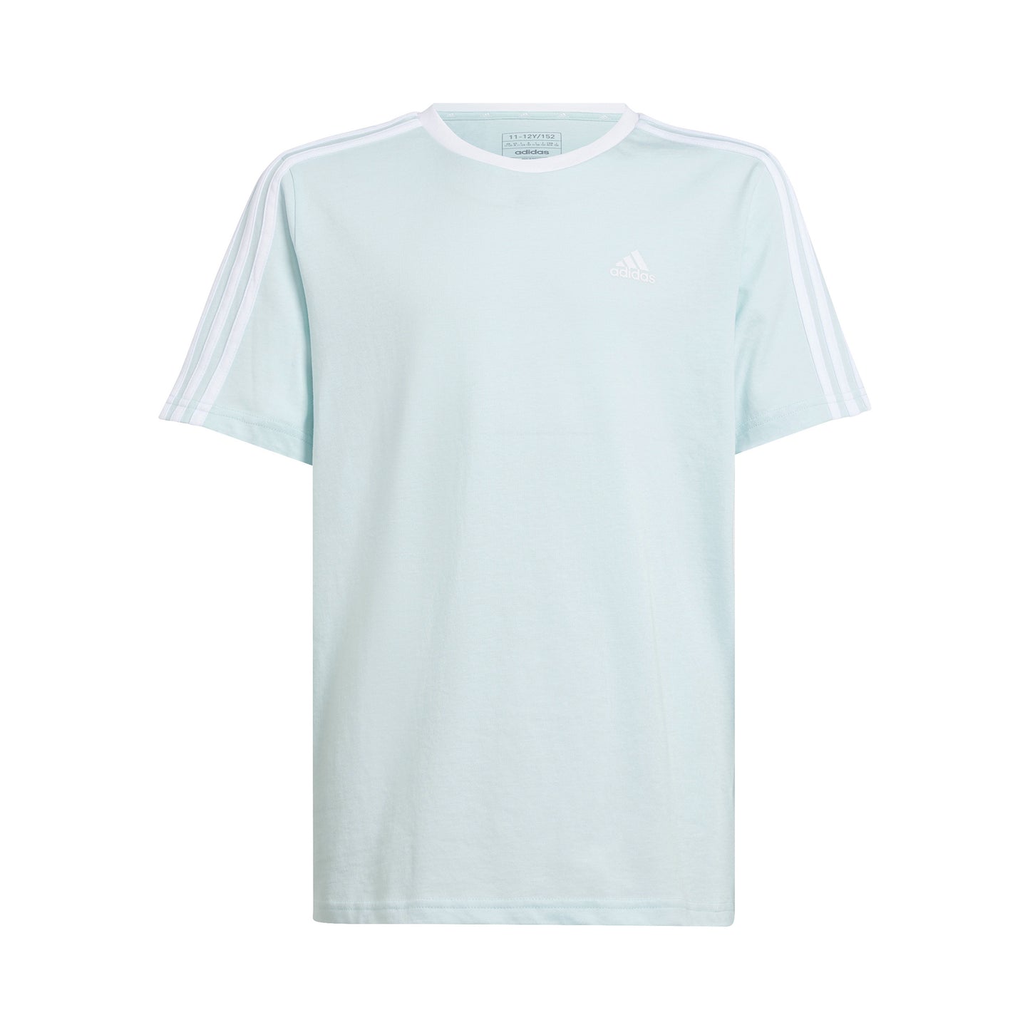 adidas 3Stripes BF T-shirt Filles - mint, blanc