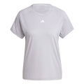 Essentials Crew T-shirt Dames - lichtgrijs,