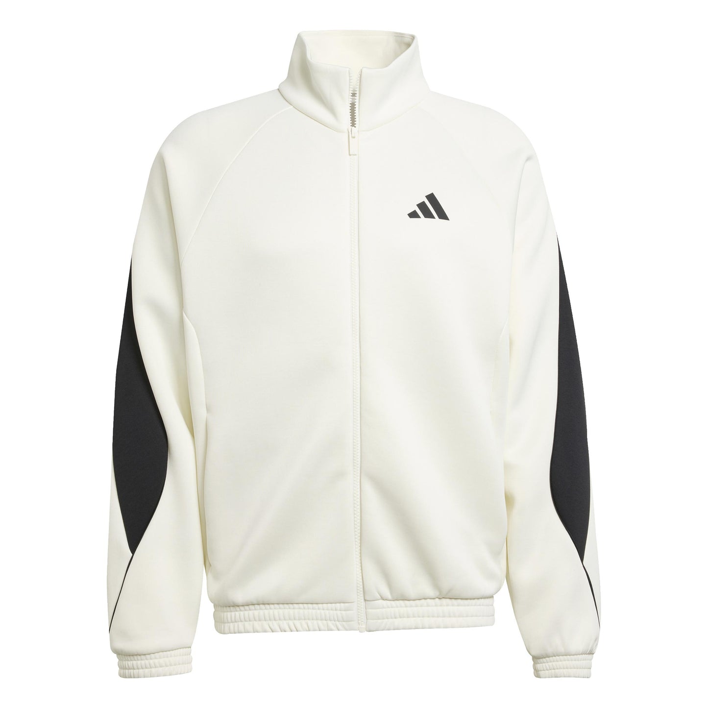 adidas Stadiums Trainingsjack Heren-Crème,Zwart