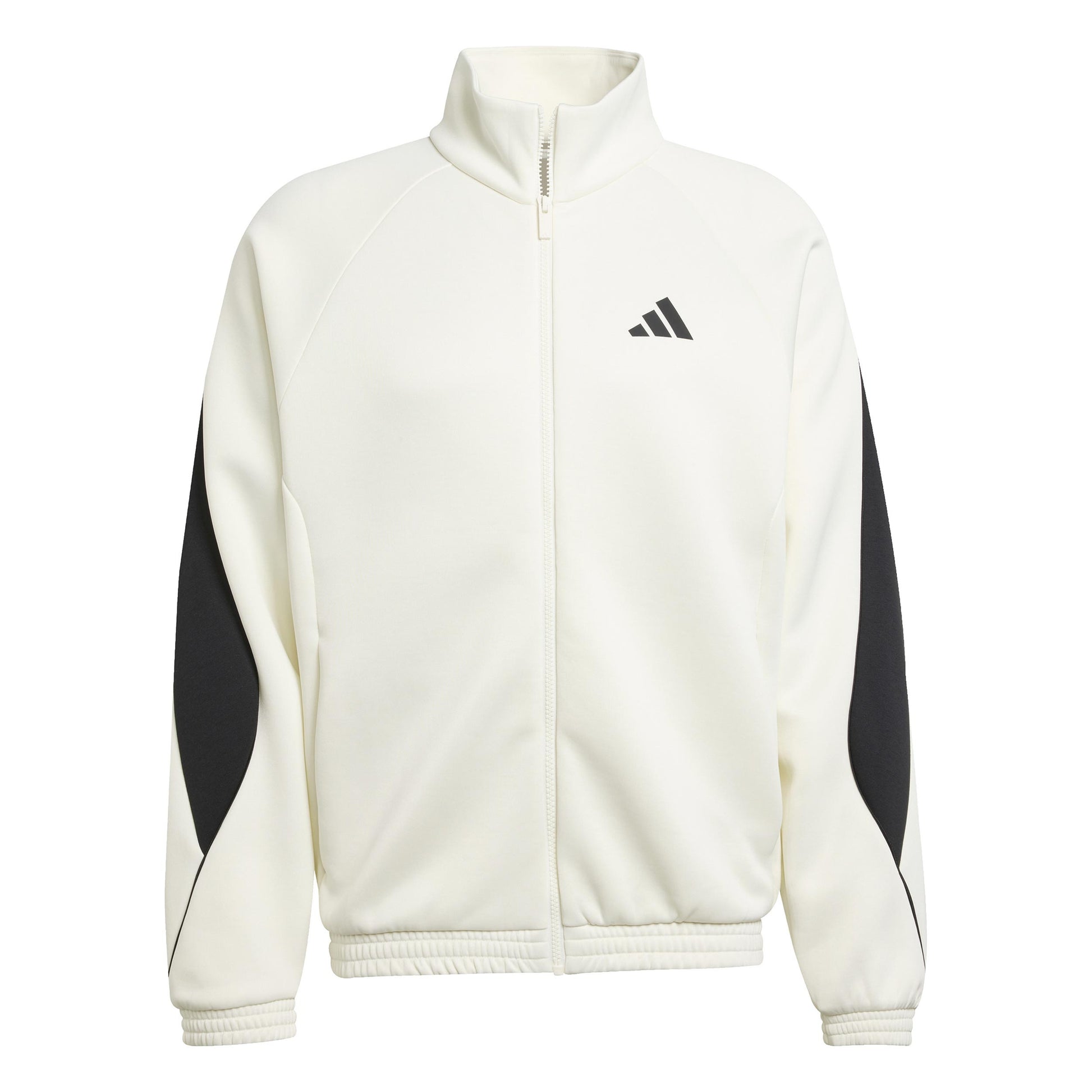adidas Stadiums Trainingsjack Heren-Crème,Zwart