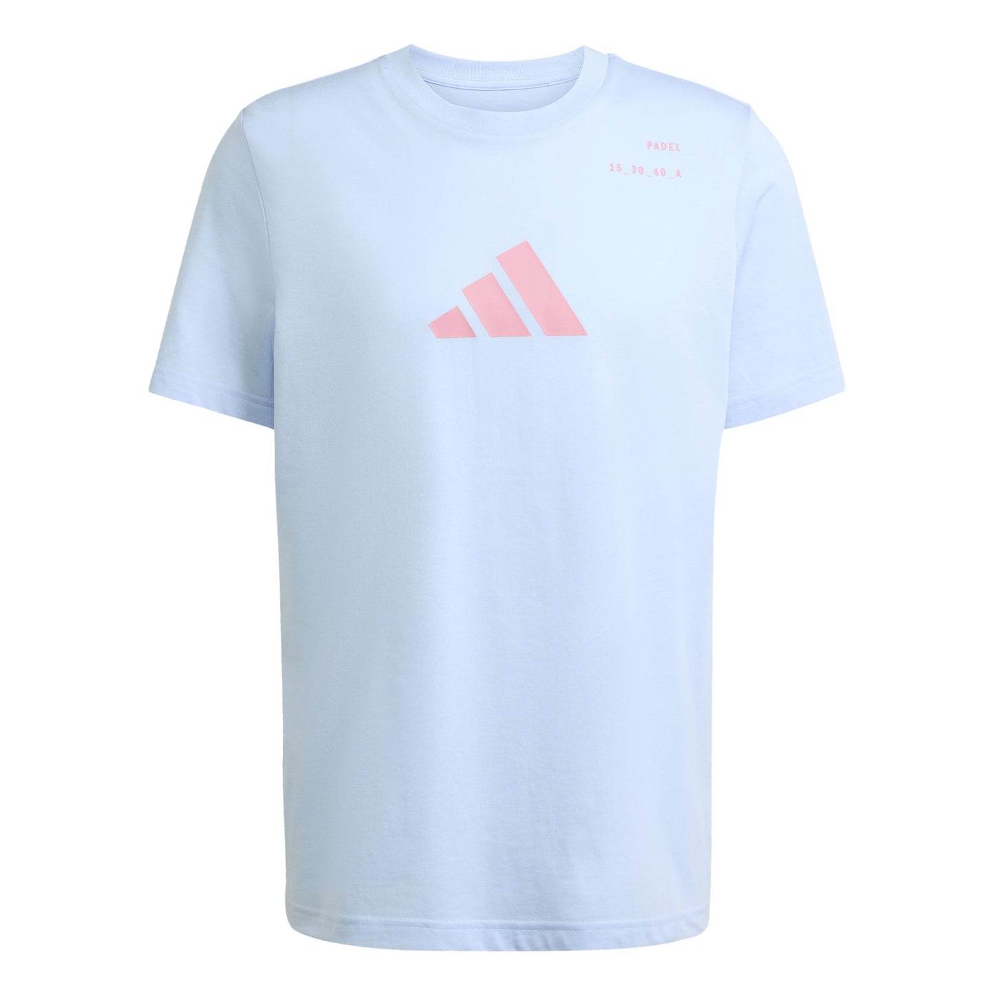 adidas Category Graphic T-shirt Heren - lichtblauw, pink