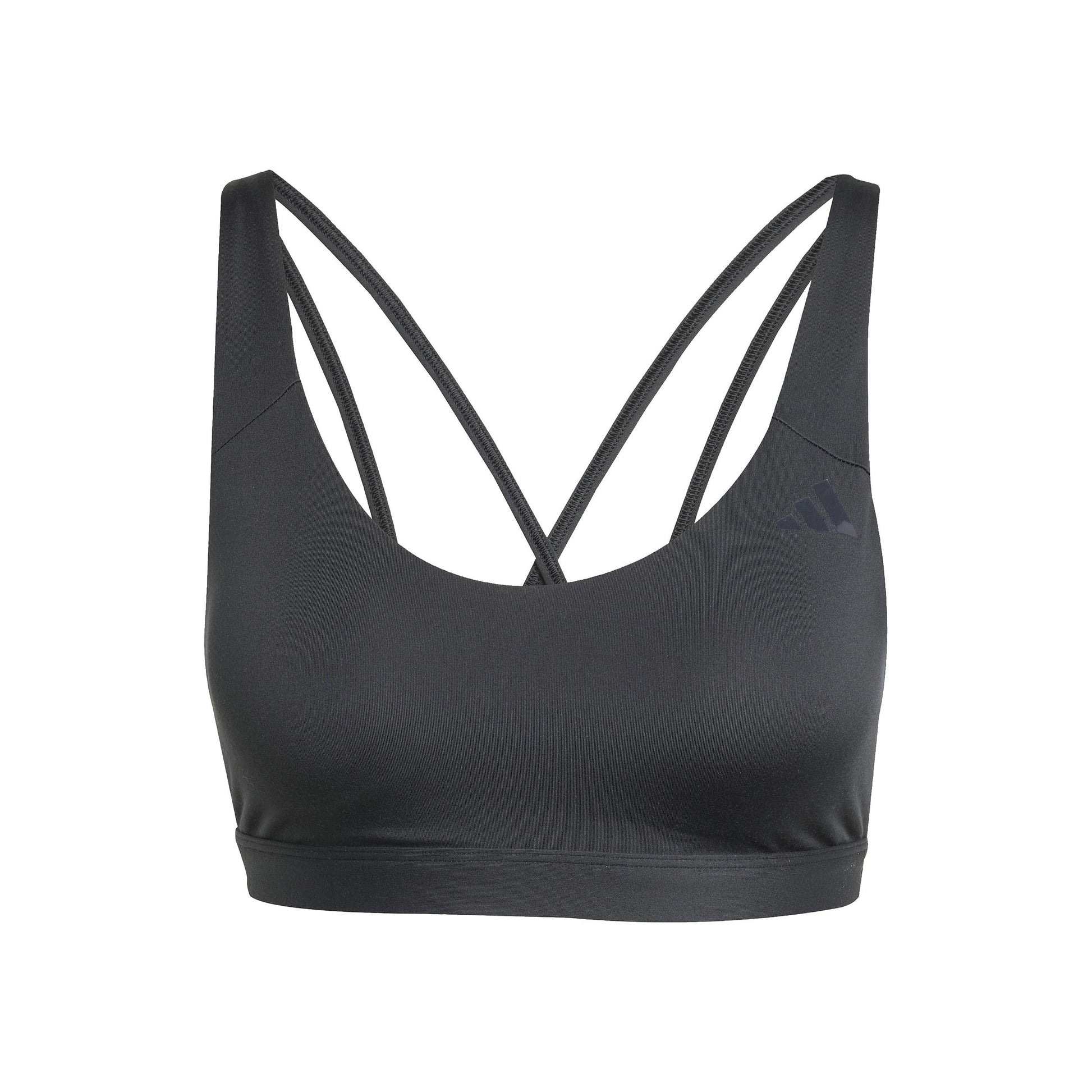 adidas All Me Essentials Mid Support Soutien-gorge sport Femmes - noir