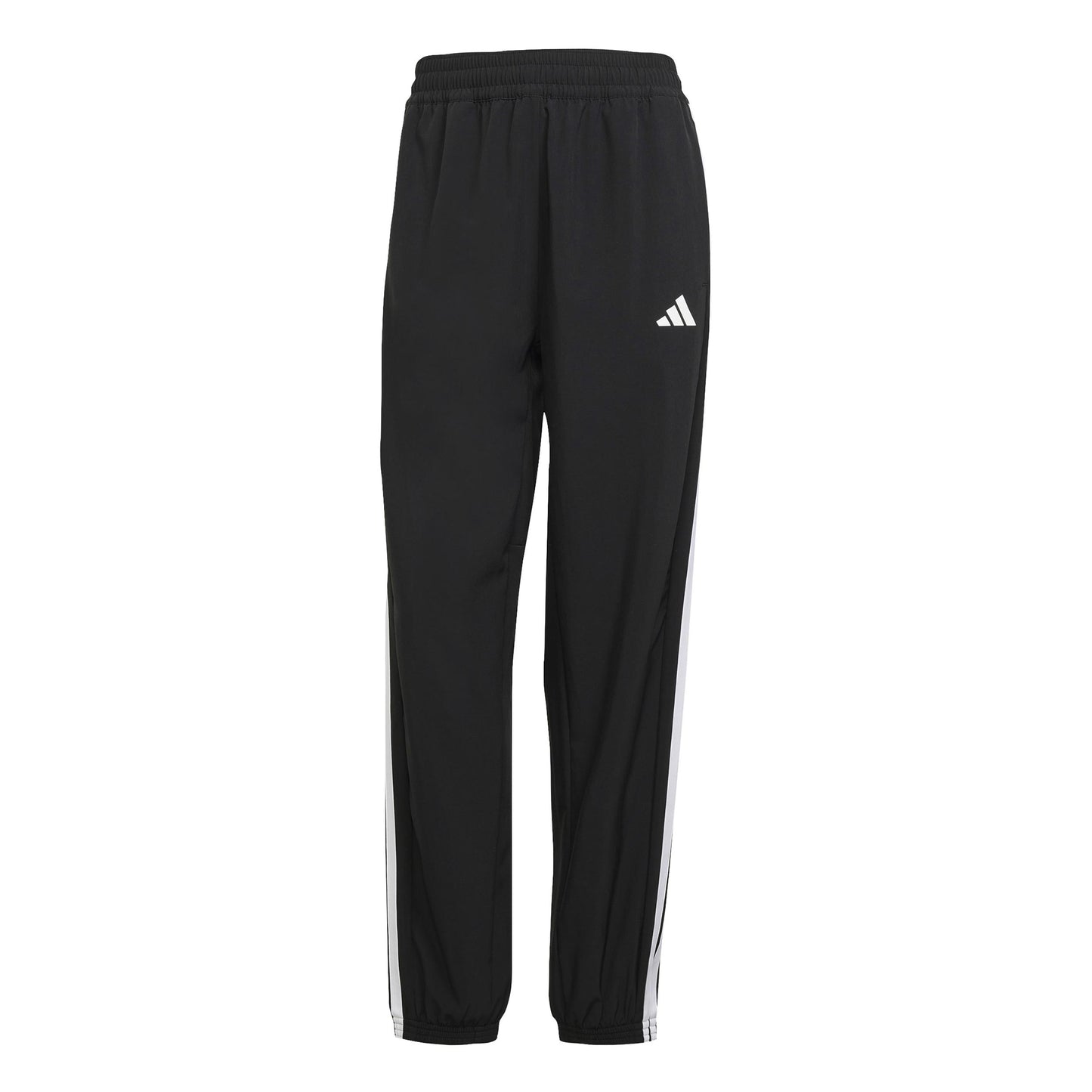 adidas 3Stripes Woven Pantalon Survêtement Femmes-Noir,Blanc