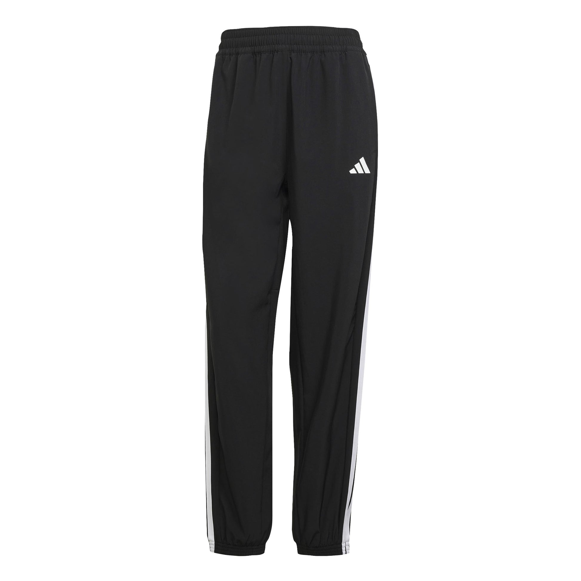 adidas 3Stripes Woven Pantalon Survêtement Femmes-Noir,Blanc