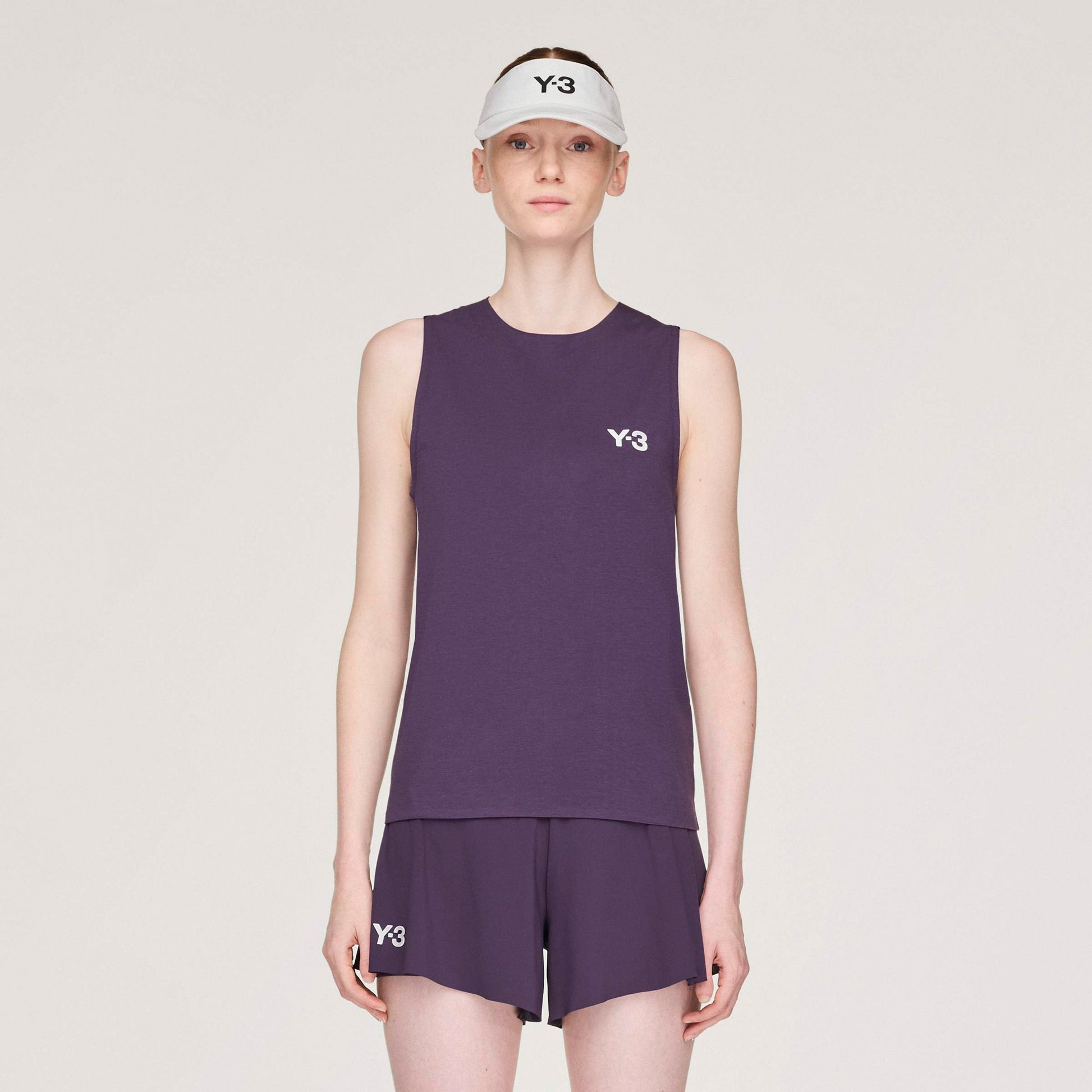adidas Y-3 Match Débardeur Tank Top Femmes-Violet