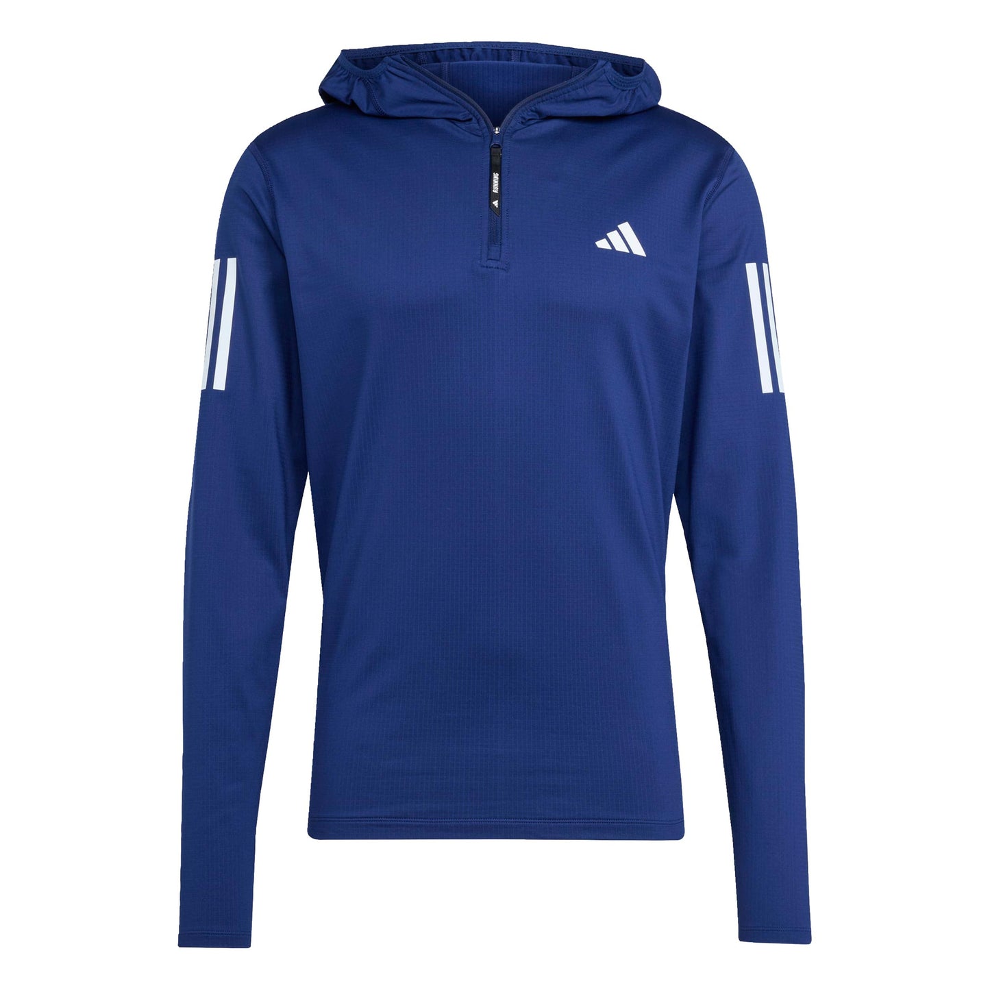 adidas Own the Run Winter Half-Zip Hardloopshirt - donkerblauw