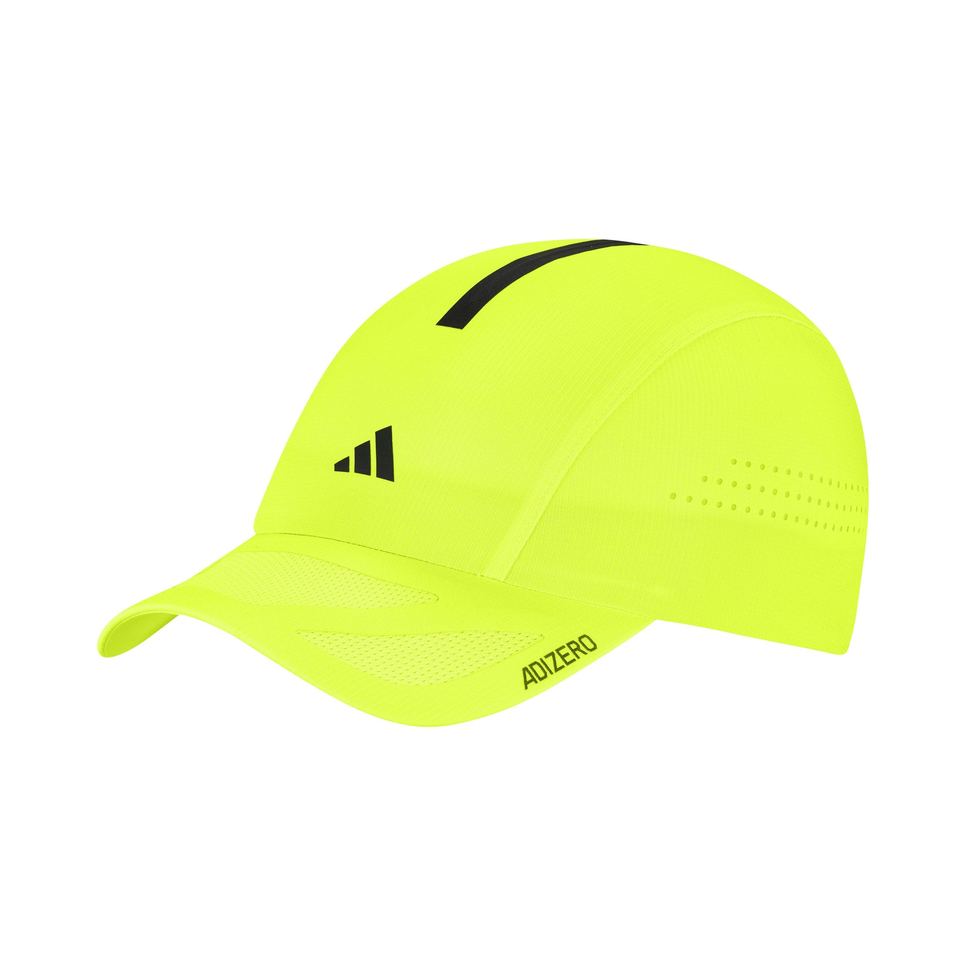 adidas adizero  Cap Unisex - neongeel, zwart