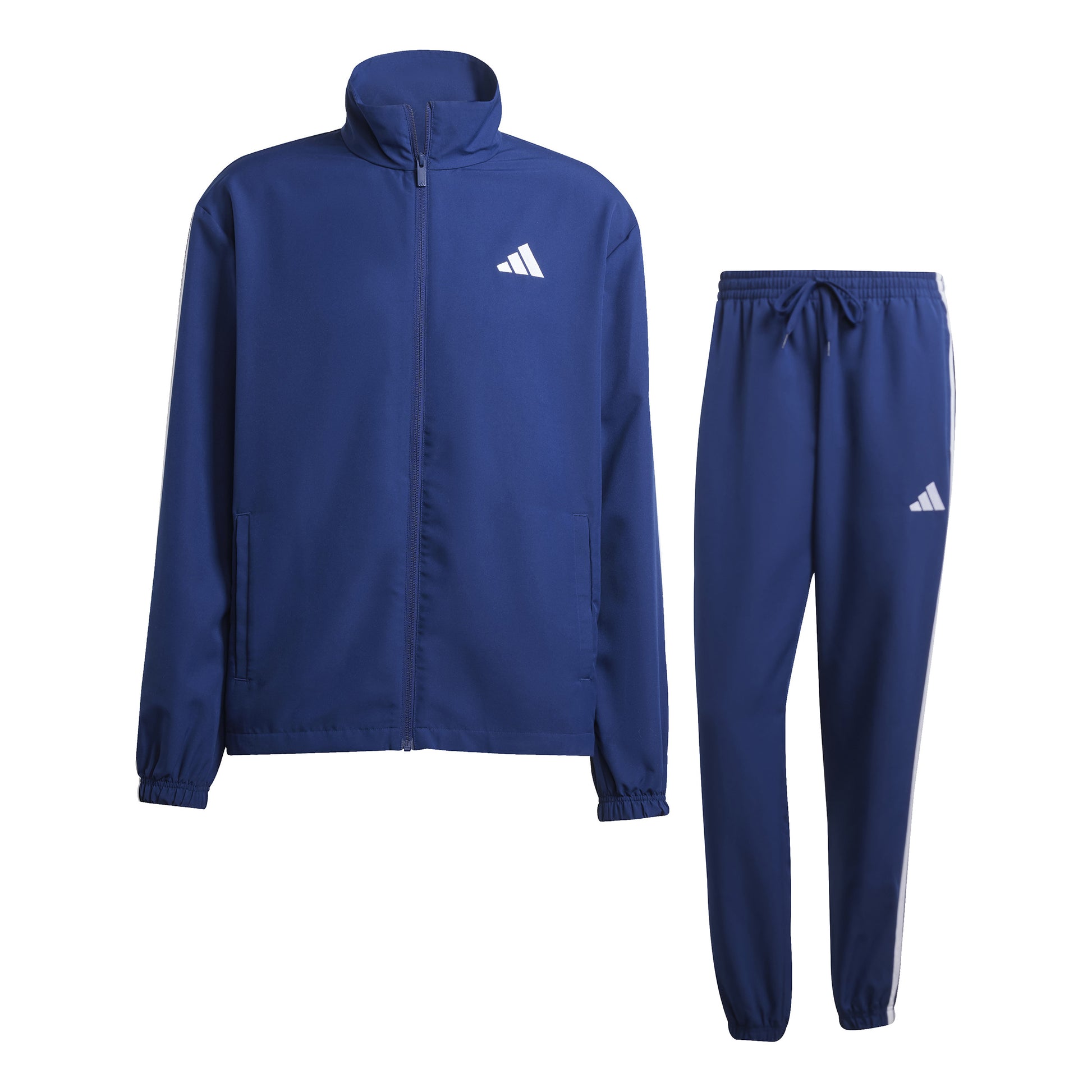 adidas 3Stripes Woven Survêtement Hommes - bleu foncé