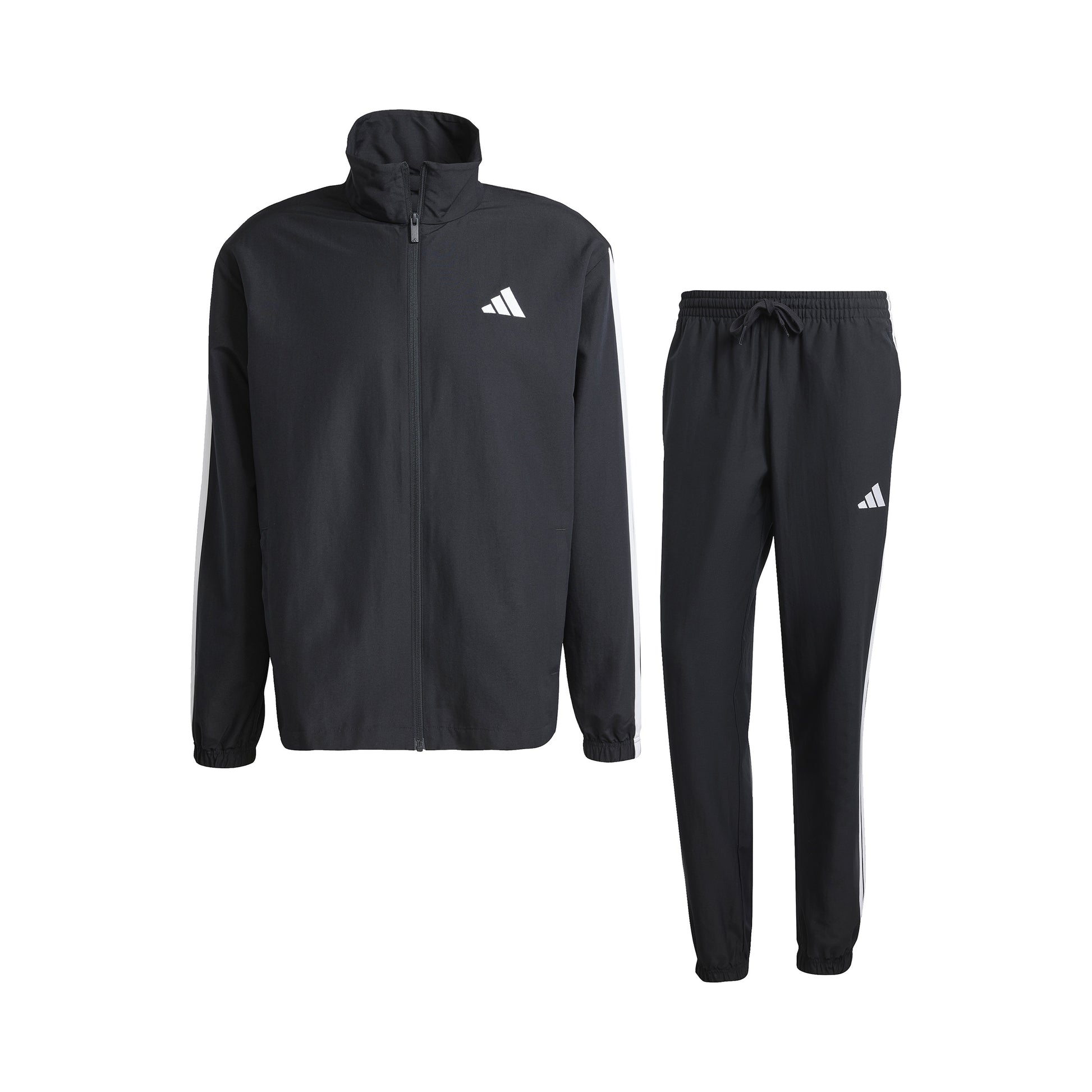 adidas 3Stripes Woven Trainingspak Heren - zwart