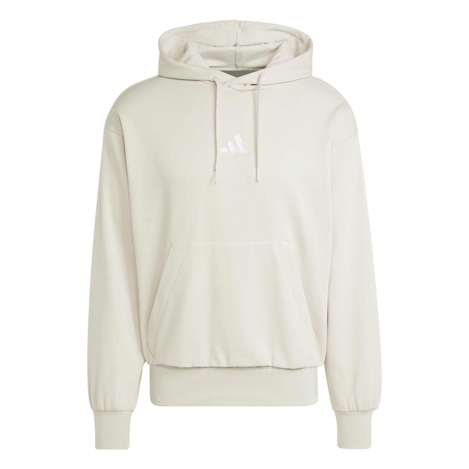 adidas Feelcozy Sweater met capuchon Heren - beige,
