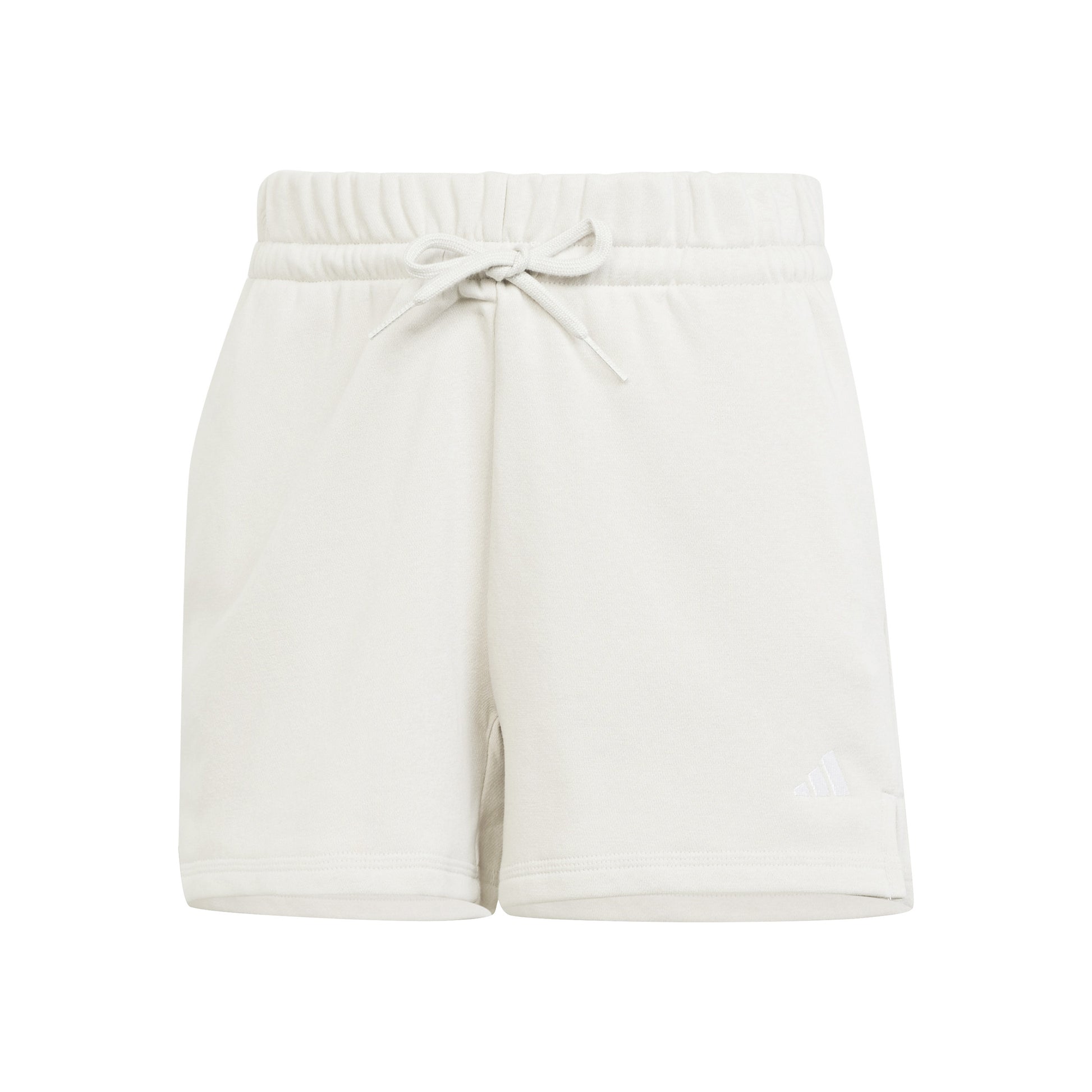 adidas Essentials Small Logo Feelcozy Shorts Dames-Lichtgrijs