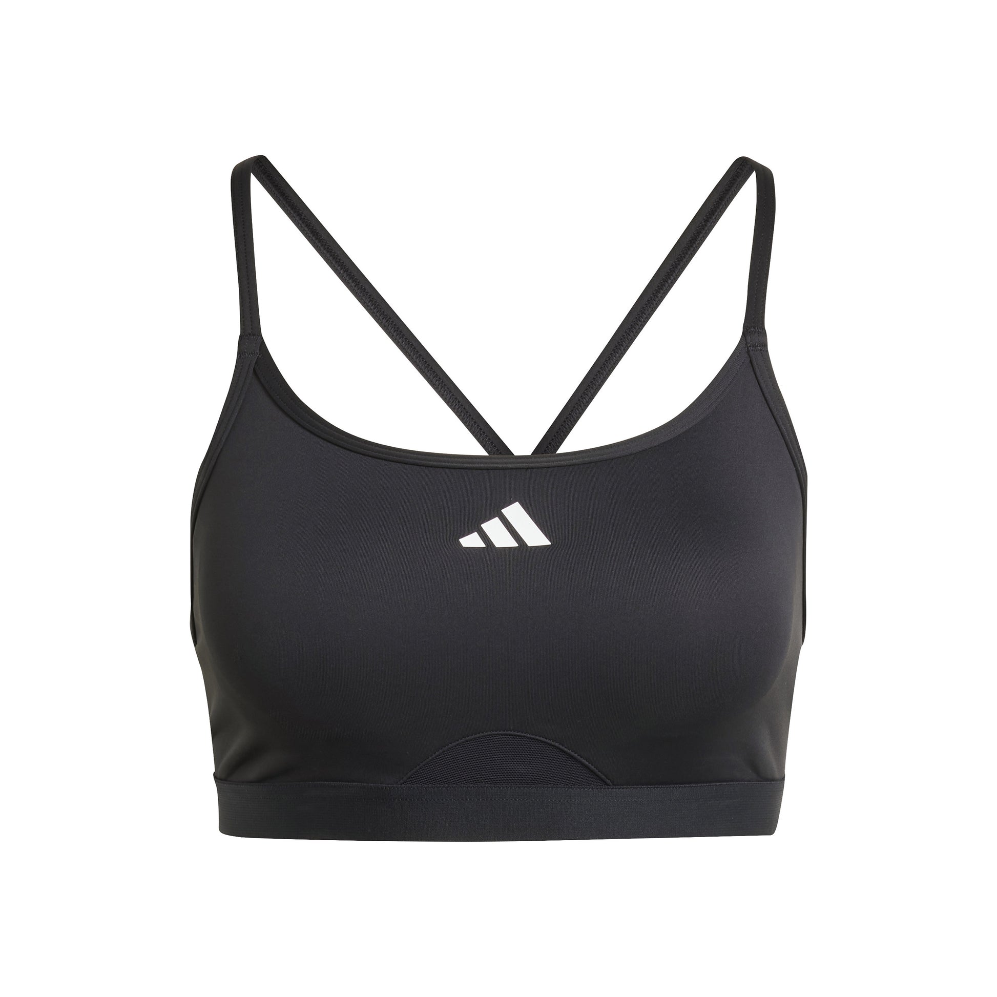 adidas Aeroreact Training 3Stripes Soutien-gorge sport Femmes - noir