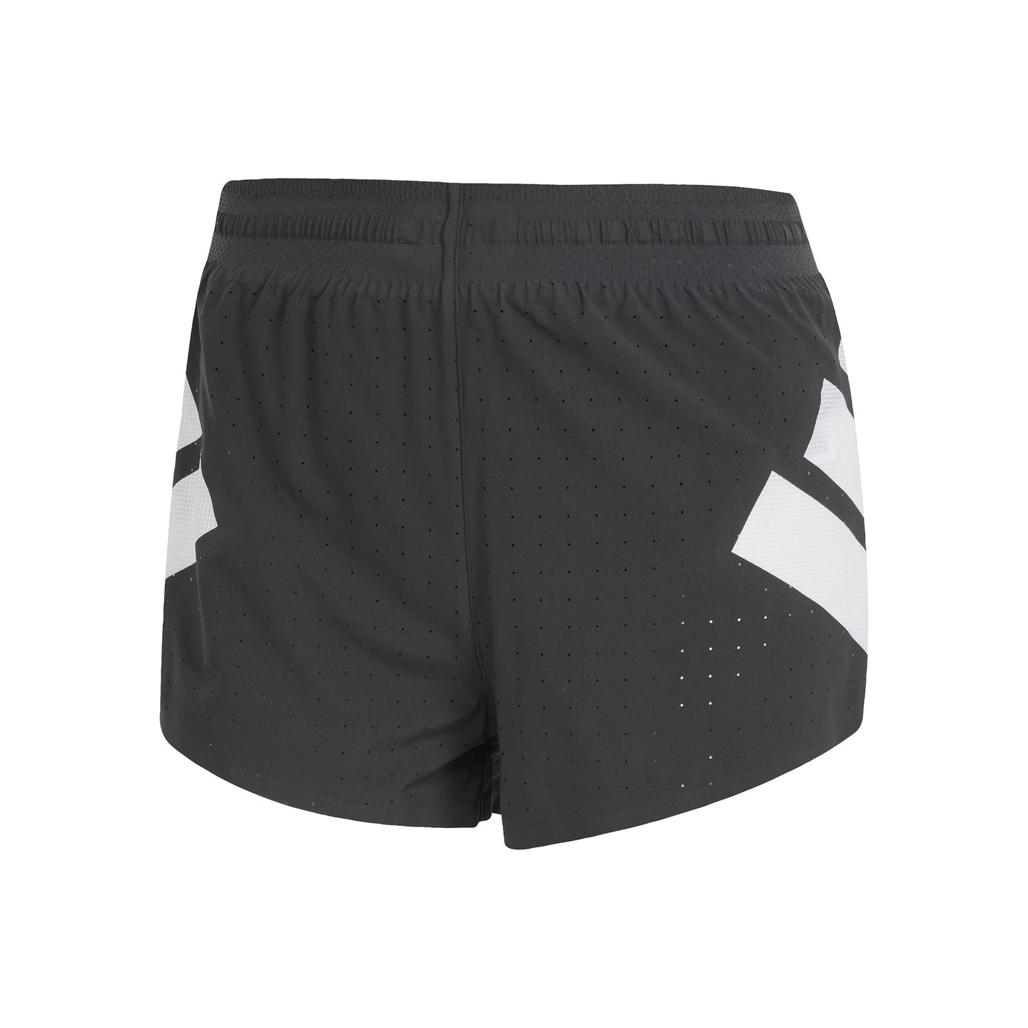 adidas Road To Records 2in Split Hardloopshorts Dames-Zwart,Wit