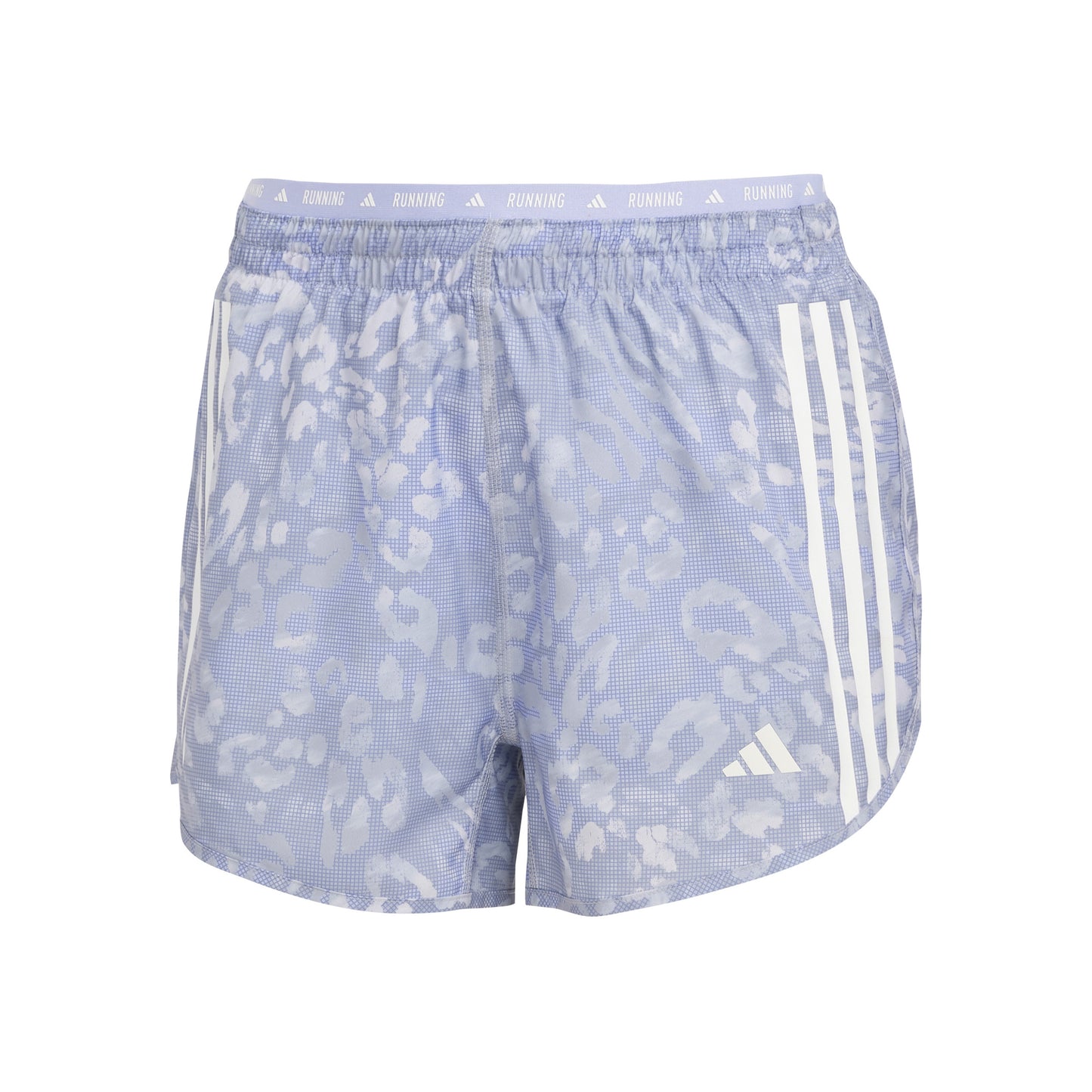 adidas Own The Run AOP 3in Hardloopshorts Dames-Mauve,Wit