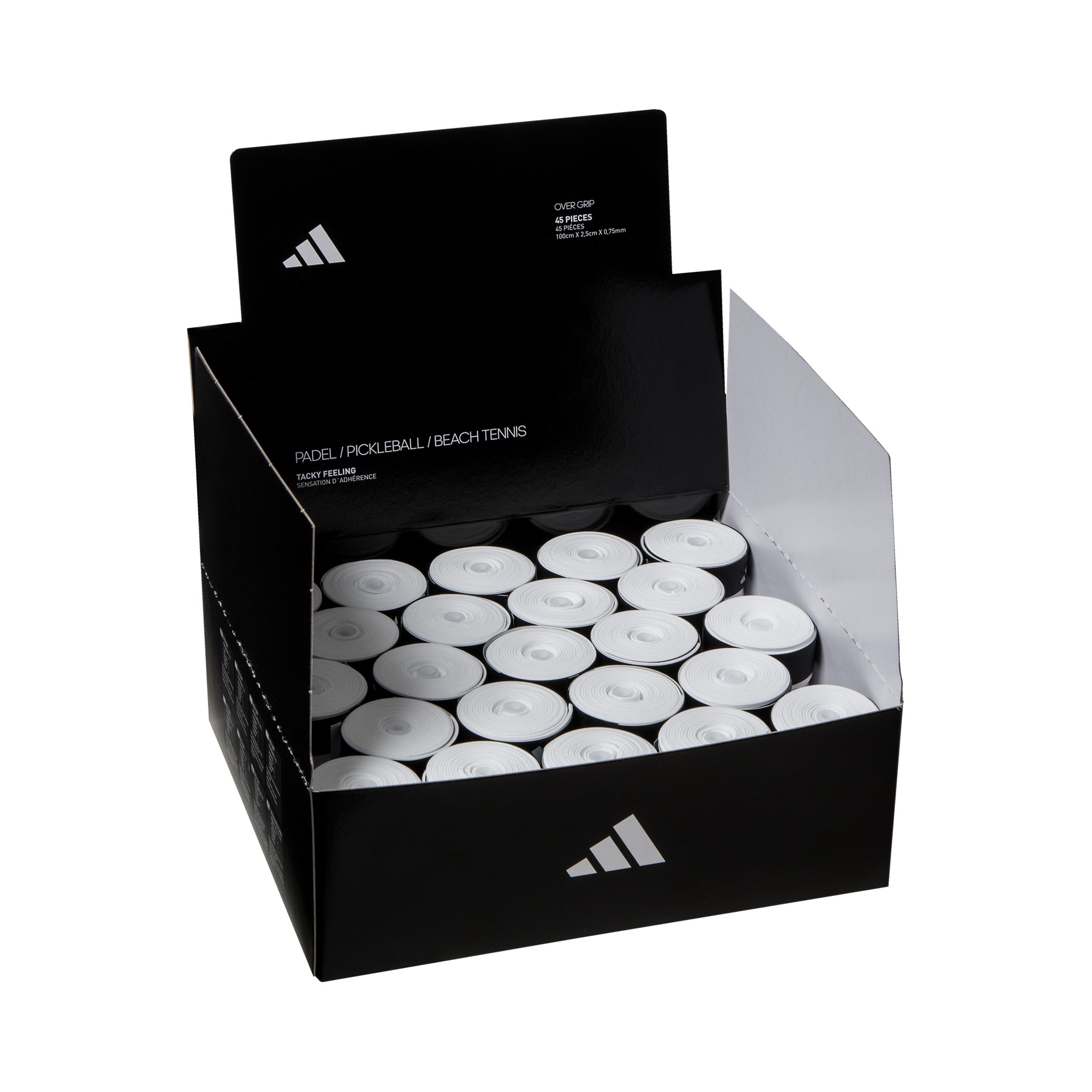 adidas Box of overgrip  45 doos - wit