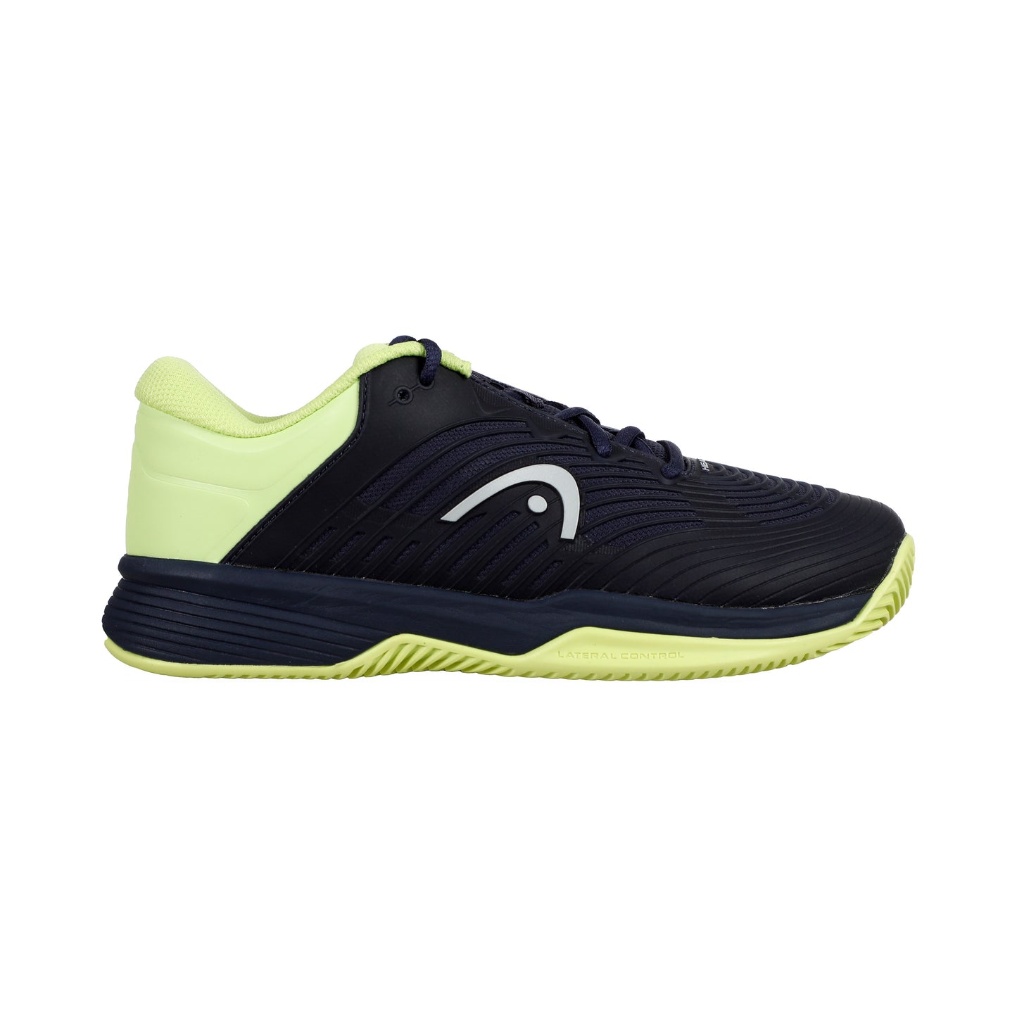 HEAD Revolt Pro 4.5 Chaussure Terre Battue Enfants-Bleu Foncé,Jaune Lemon