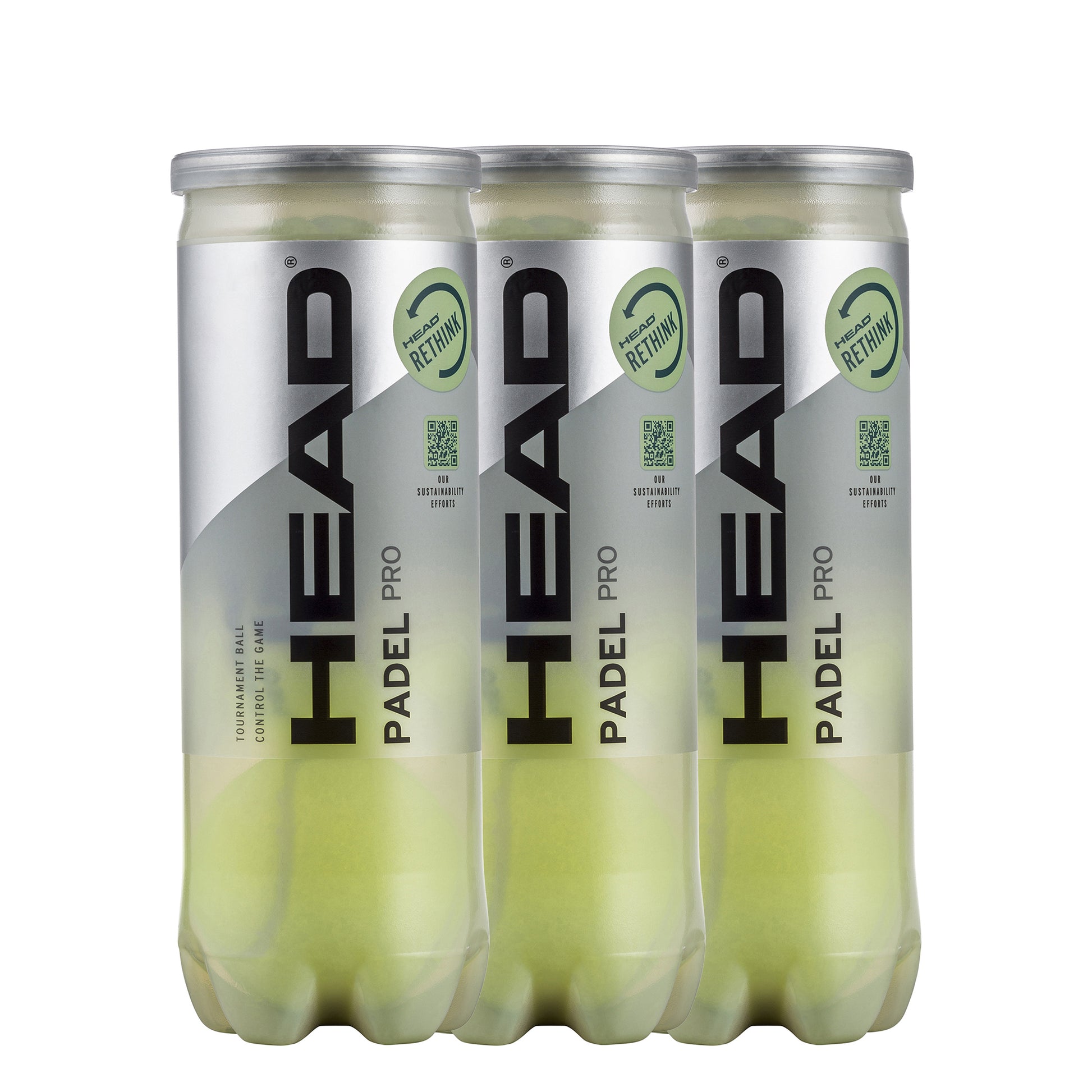 HEAD 3x verpakking 3 stuks Padel Pro