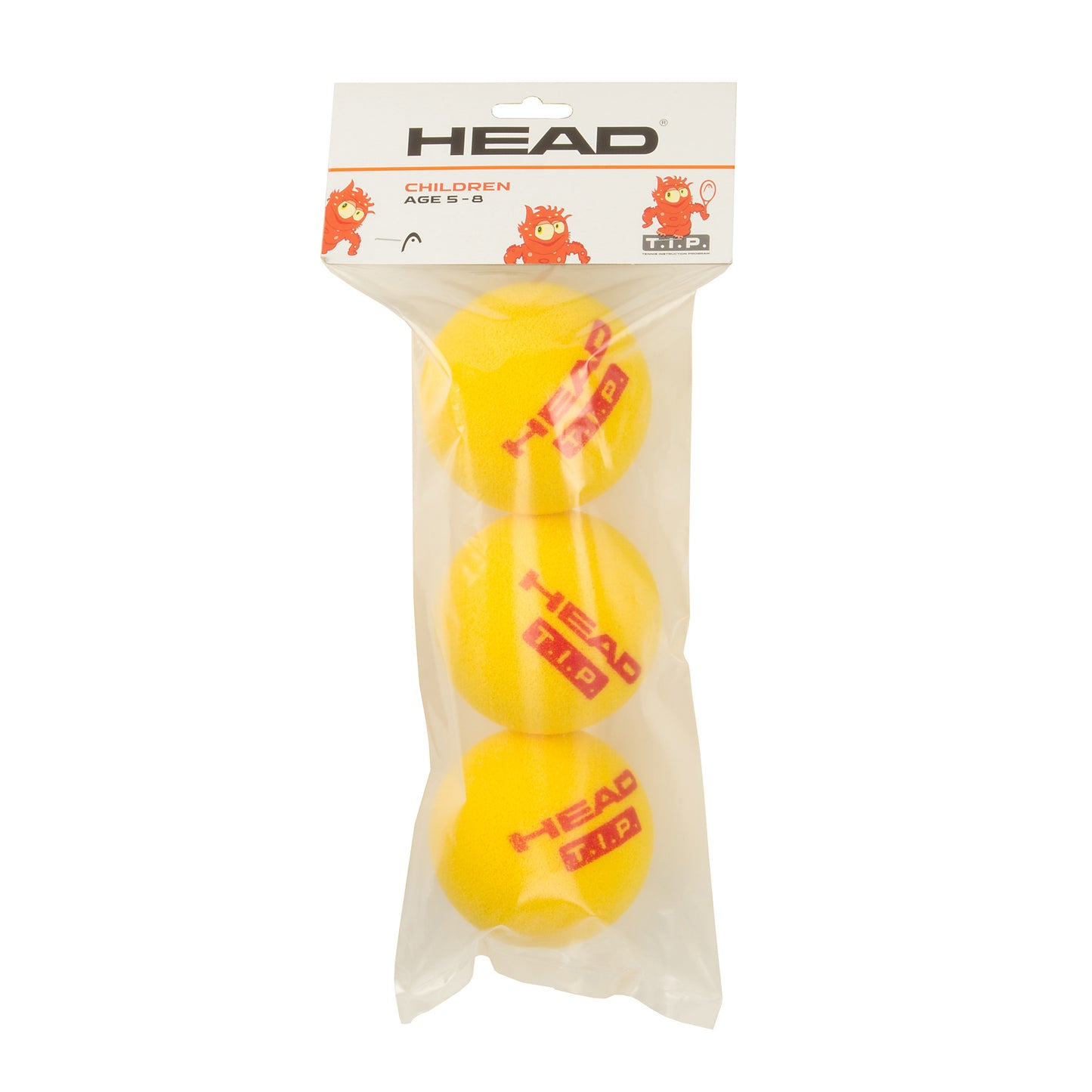 HEAD T.I.P. Red FOAM Ball Verpakking 3 stuks