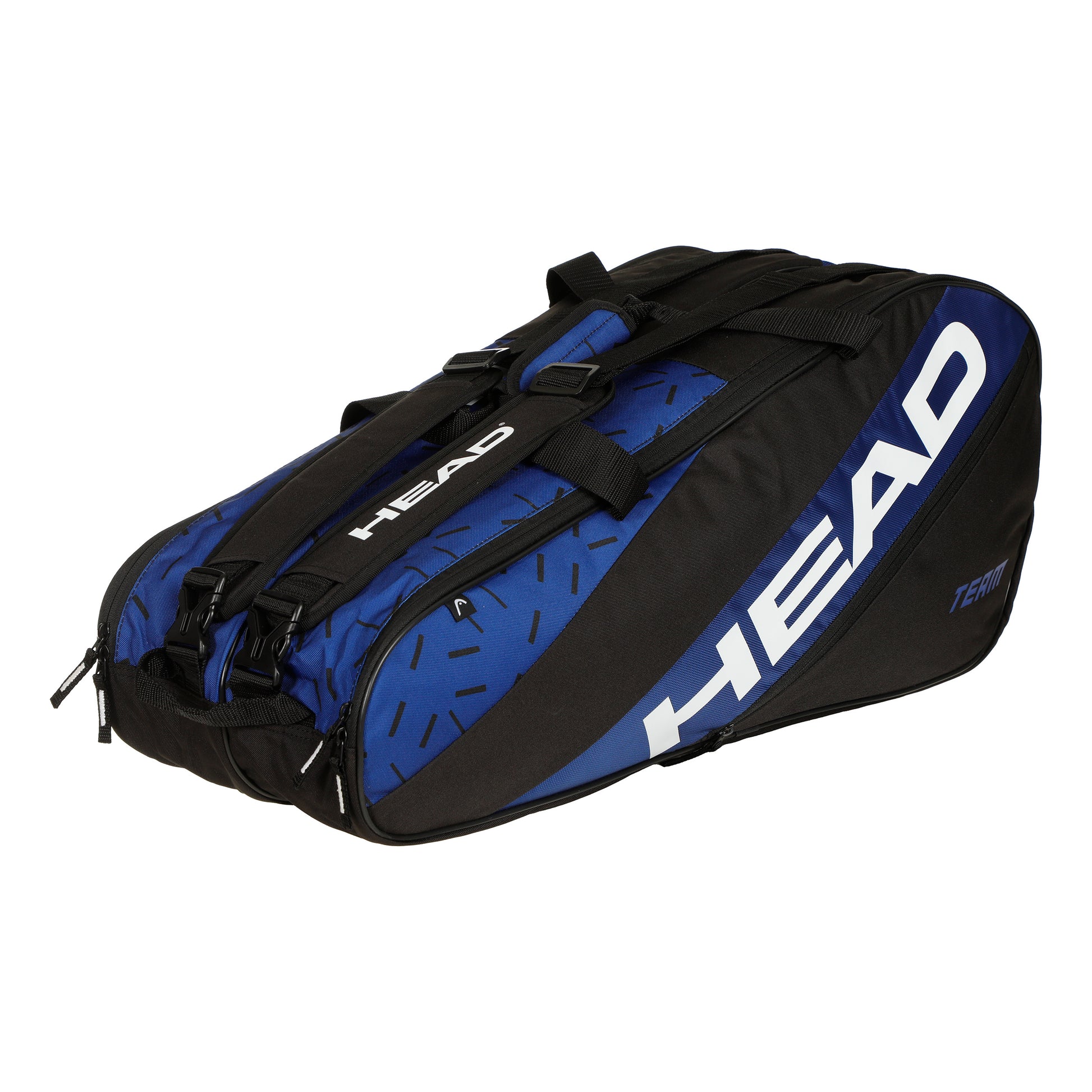 HEAD Team Racquet Bag L Rackettas-Zwart,Blauw