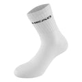 Short Crew Tennissokken Unisex - wit, zwart