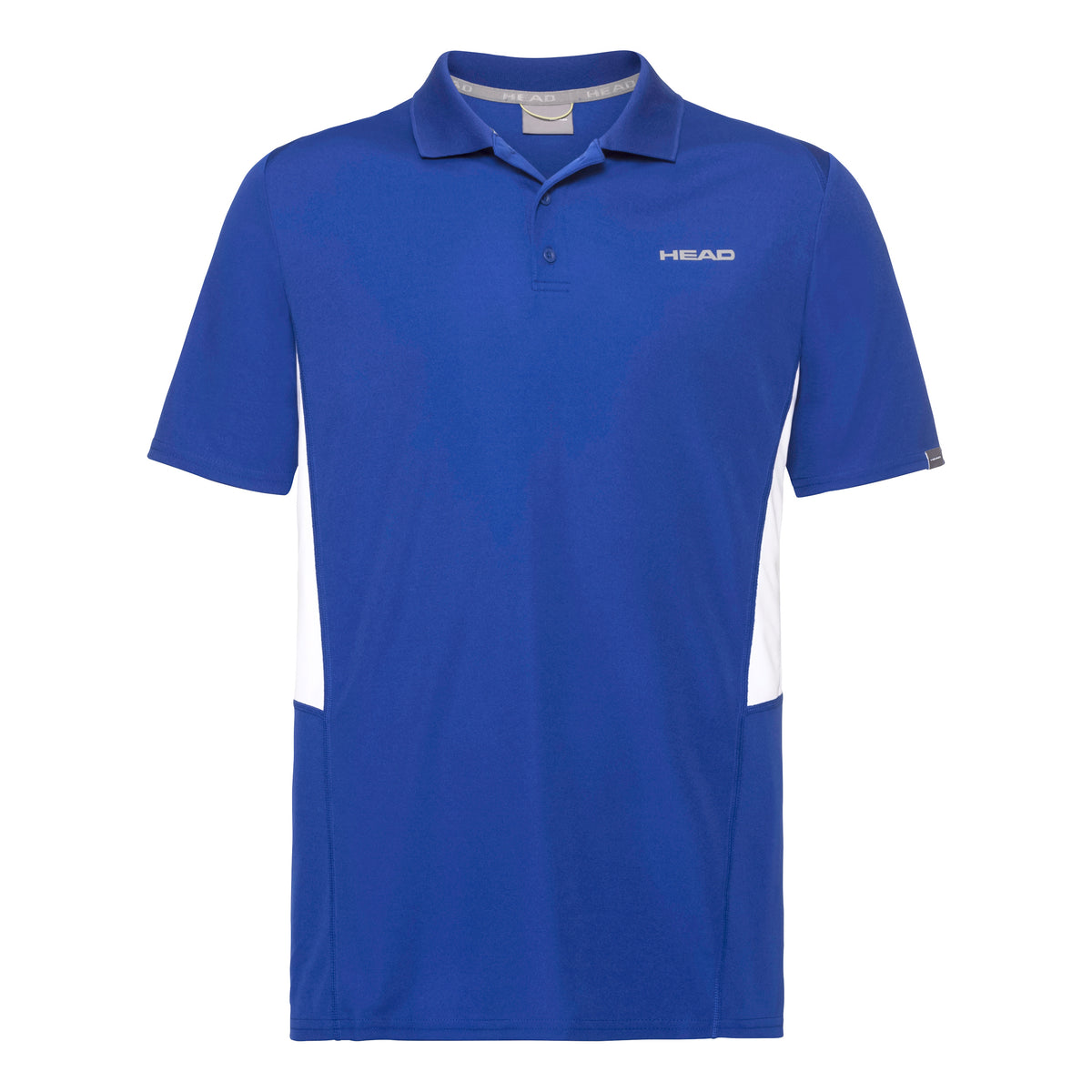 HEAD Tech Polo Hommes - bleu, blanc