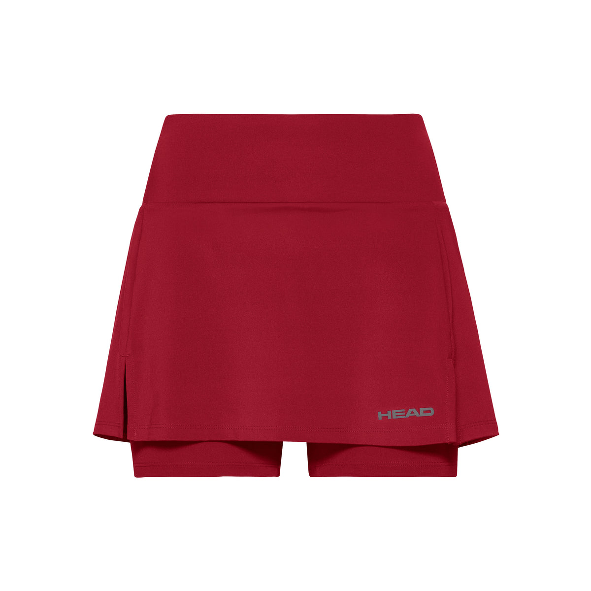 HEAD Club Basic Jupe Filles - rouge, argent