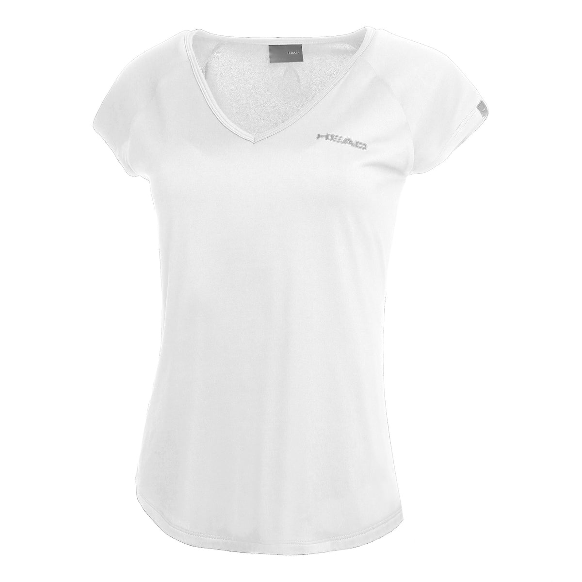 HEAD Janet T-shirt Dames - wit, grijs