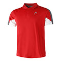 Club Tech 22 Polo Heren - rood, wit