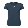 Tie-Break T-shirt Dames - donkerblauw,
