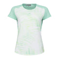 Tie-Break T-shirt Dames - wit, mint