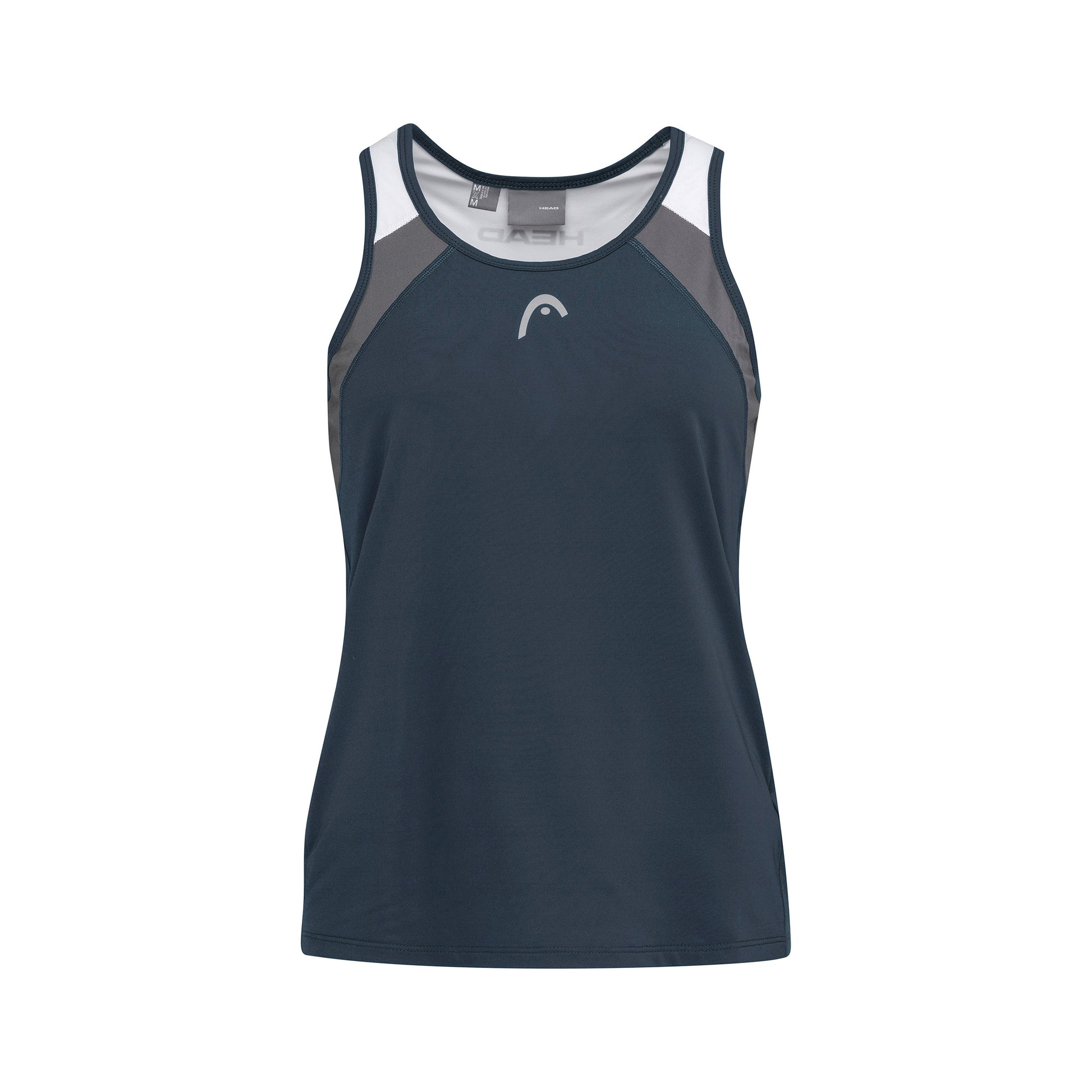 HEAD Club 22 Tanktop Meisjes - donkerblauw, wit